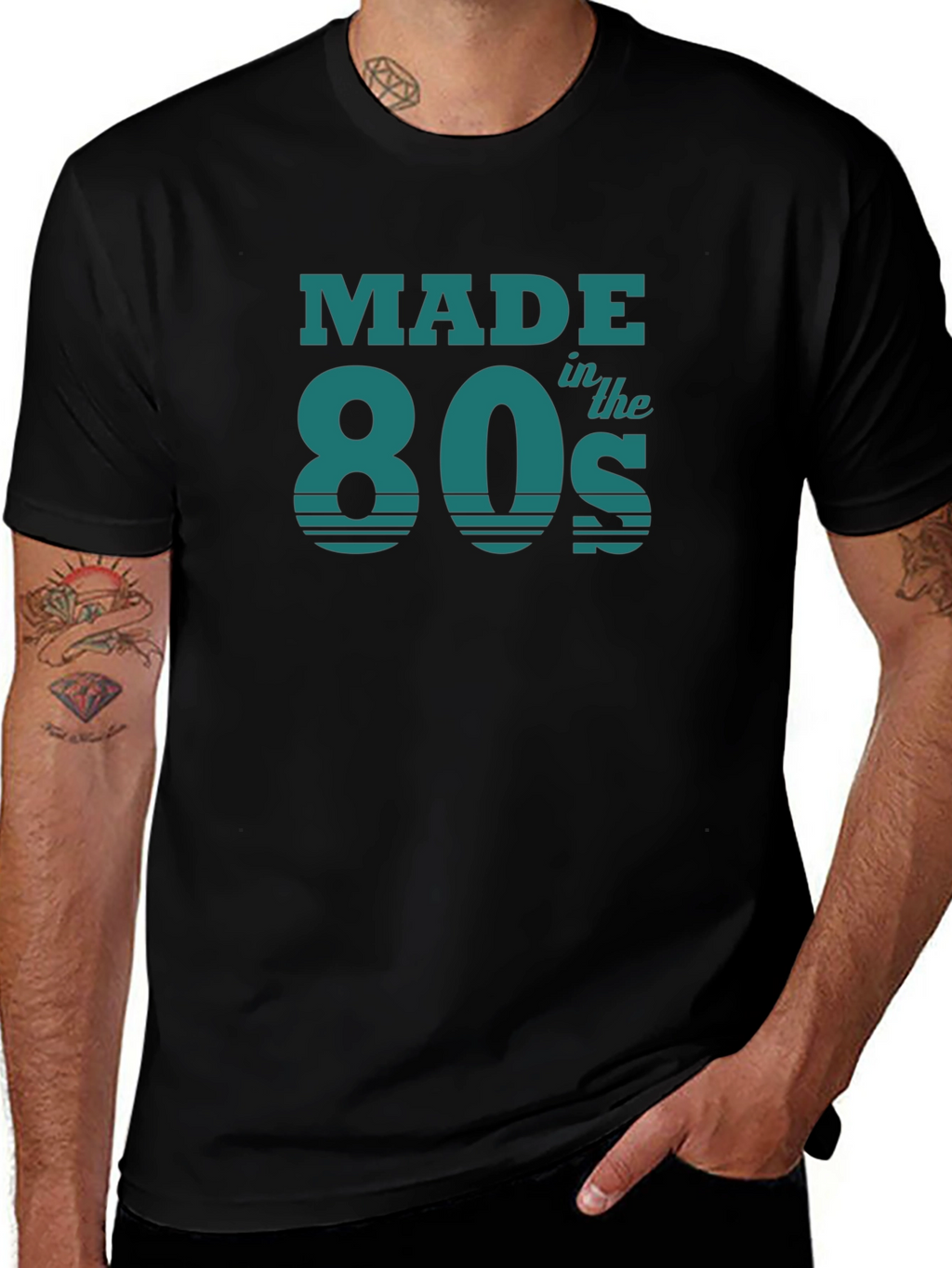 Made in the 80s Retro Graphic Tee
