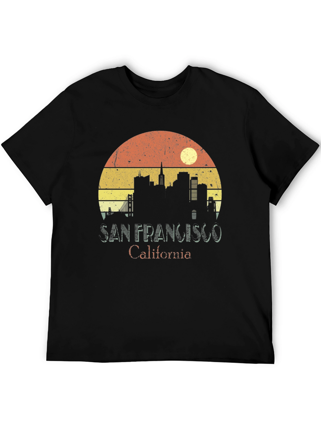 Retro San Francisco Skyline T-Shirt