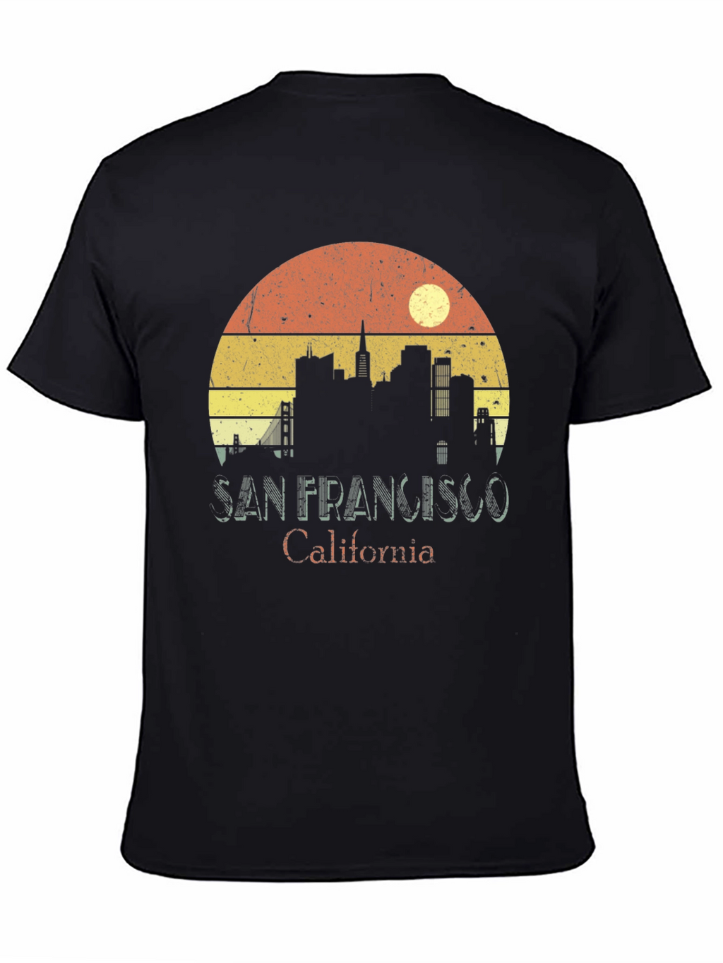 Retro San Francisco Skyline T-Shirt