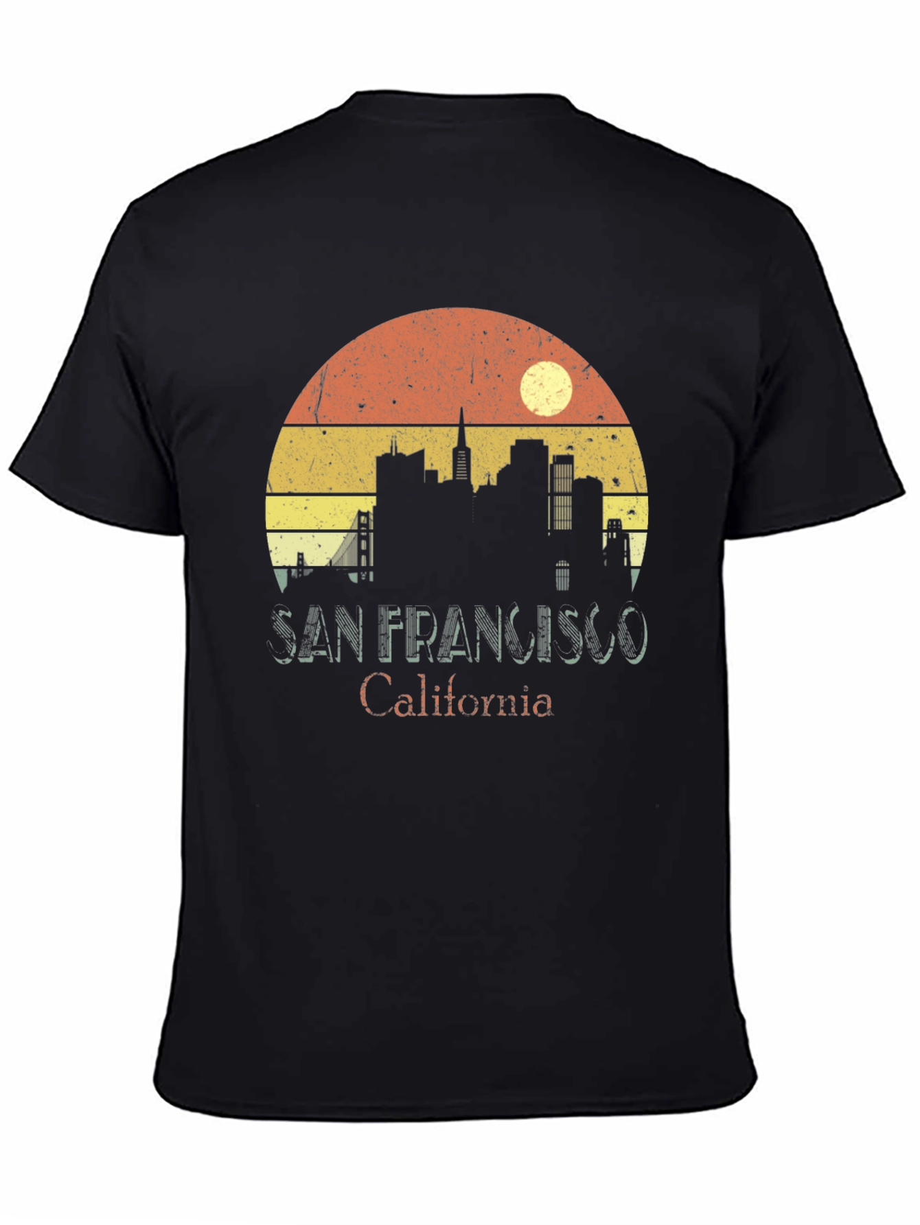 Retro San Francisco Skyline T-Shirt