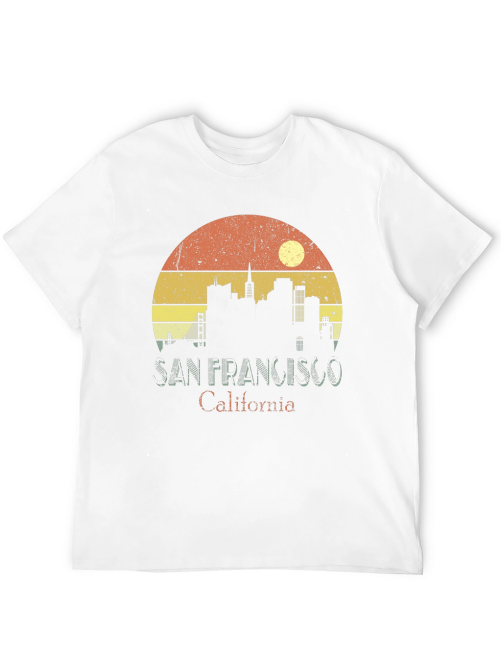Retro San Francisco Skyline T-Shirt