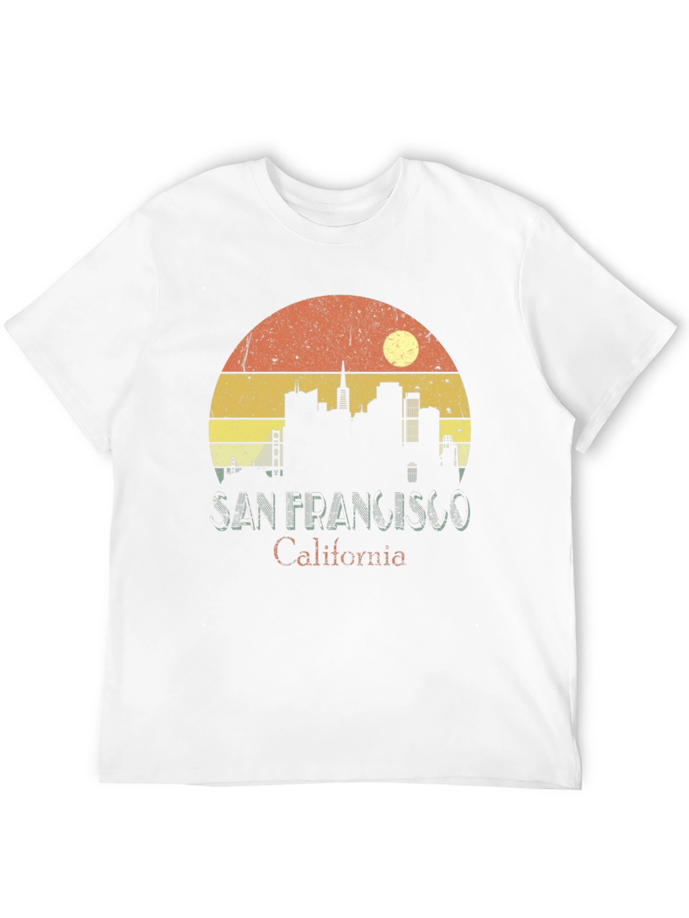 Retro San Francisco Skyline T-Shirt