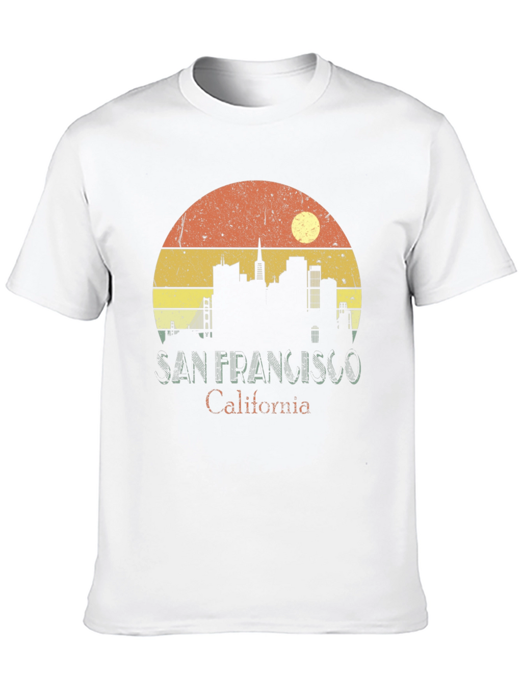 Retro San Francisco Skyline T-Shirt