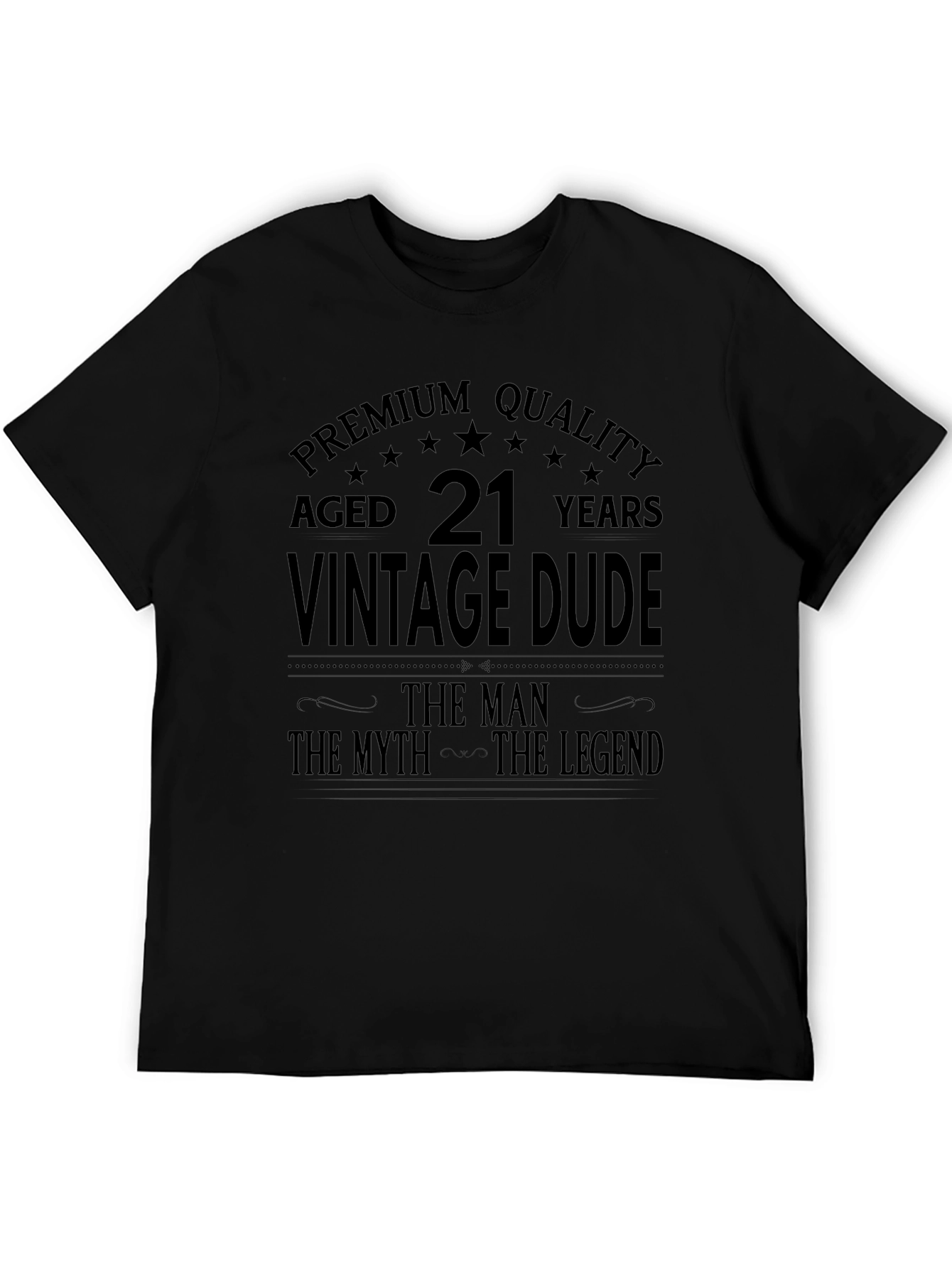 Vintage Dude 21st Birthday T-Shirt