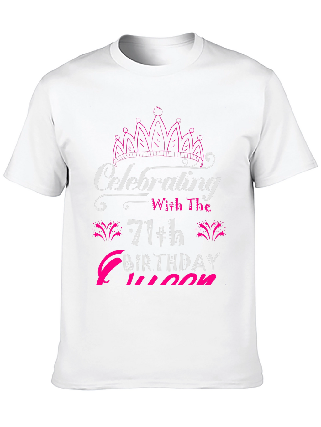 Celebrating 71st Birthday Queen T-Shirt