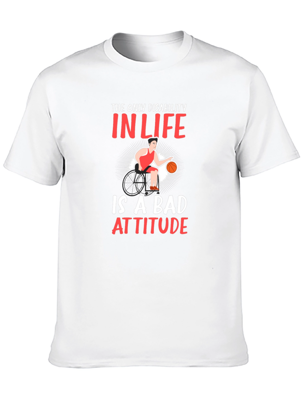 Inspirational Disability Awareness T-Shirt