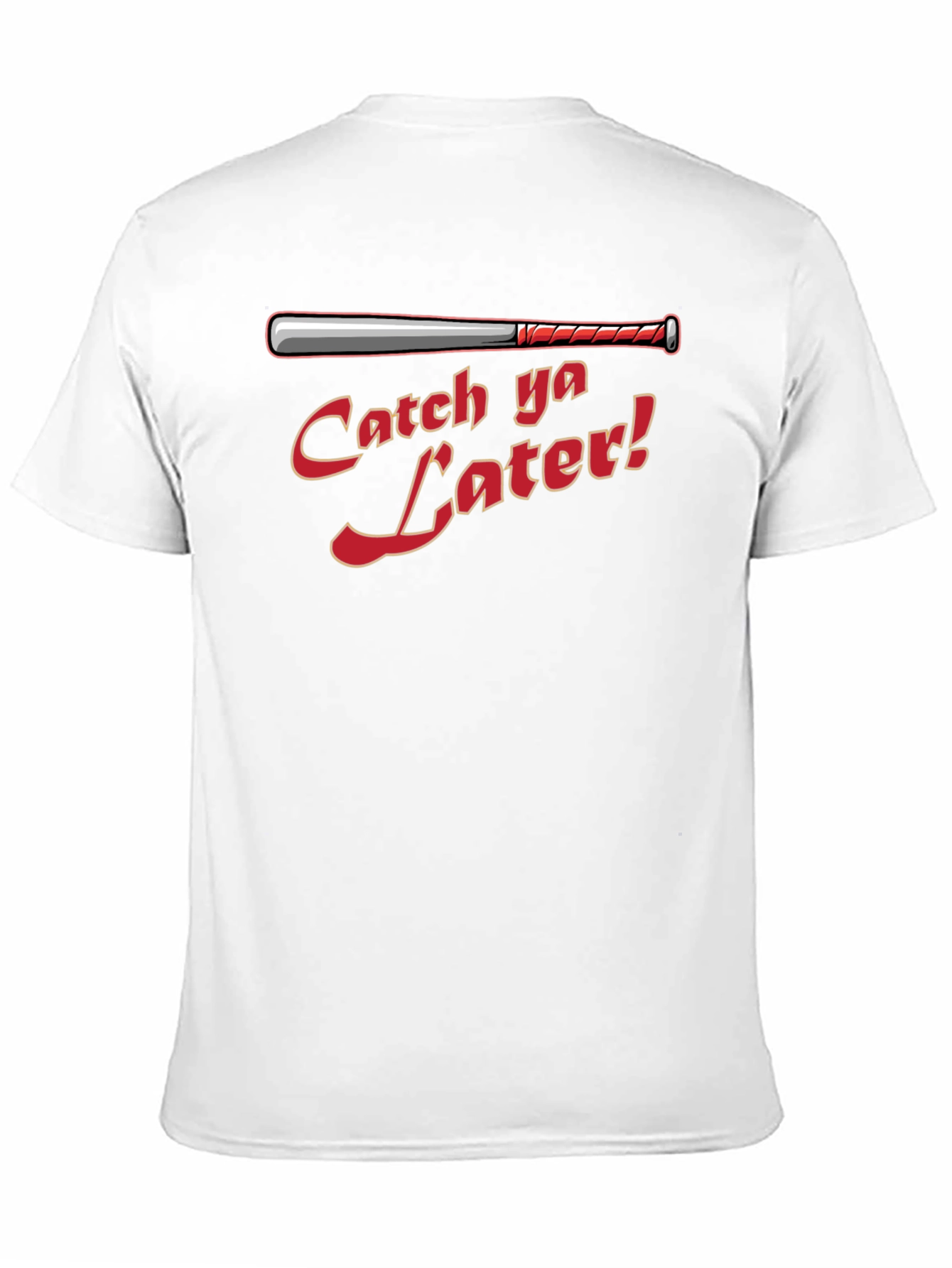 Catch Ya Later Baseball Bat Graphic T-Shirt