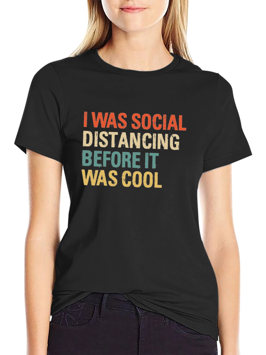 Retro Social Distancing T-Shirt