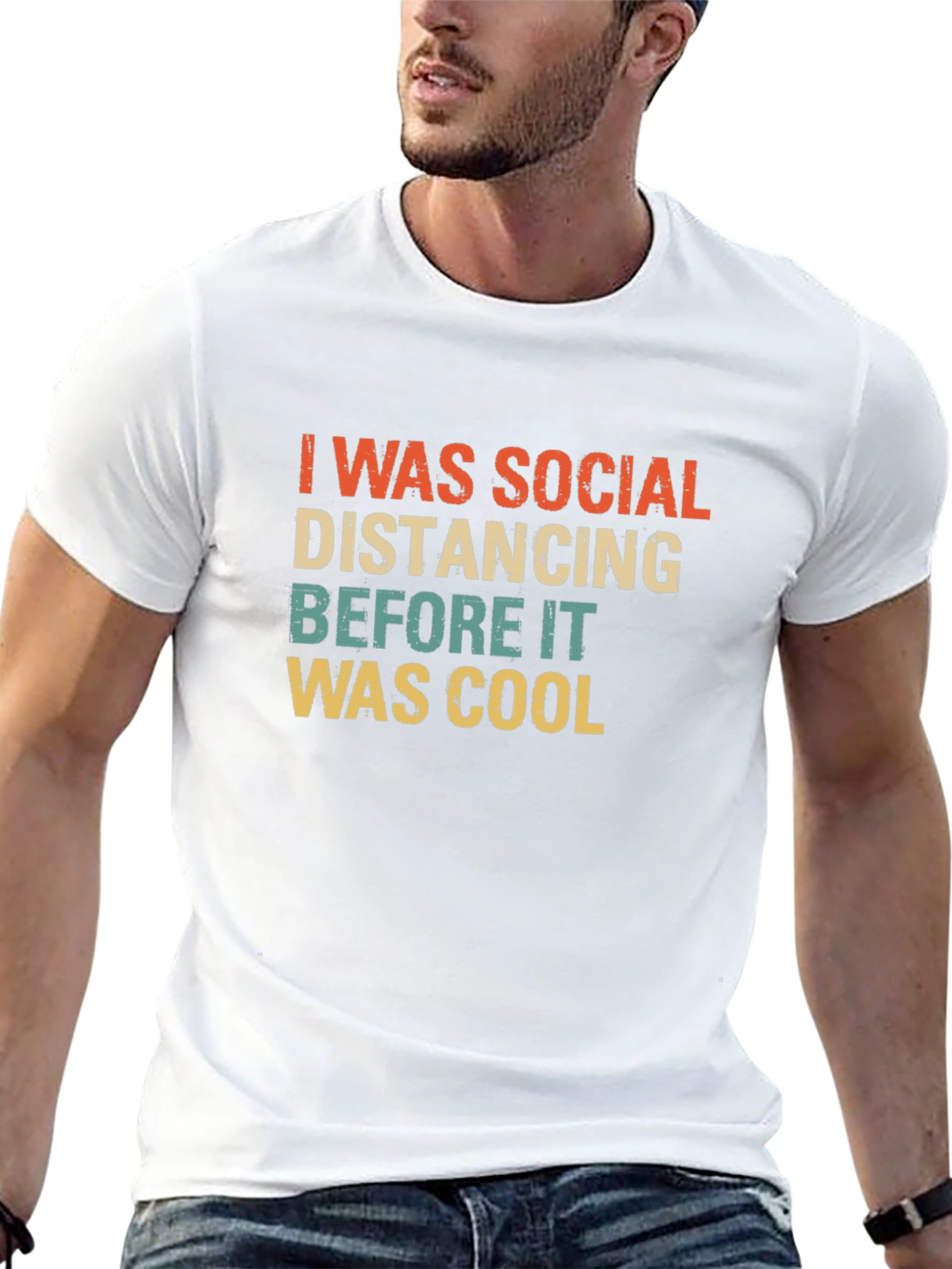 Retro Social Distancing T-Shirt