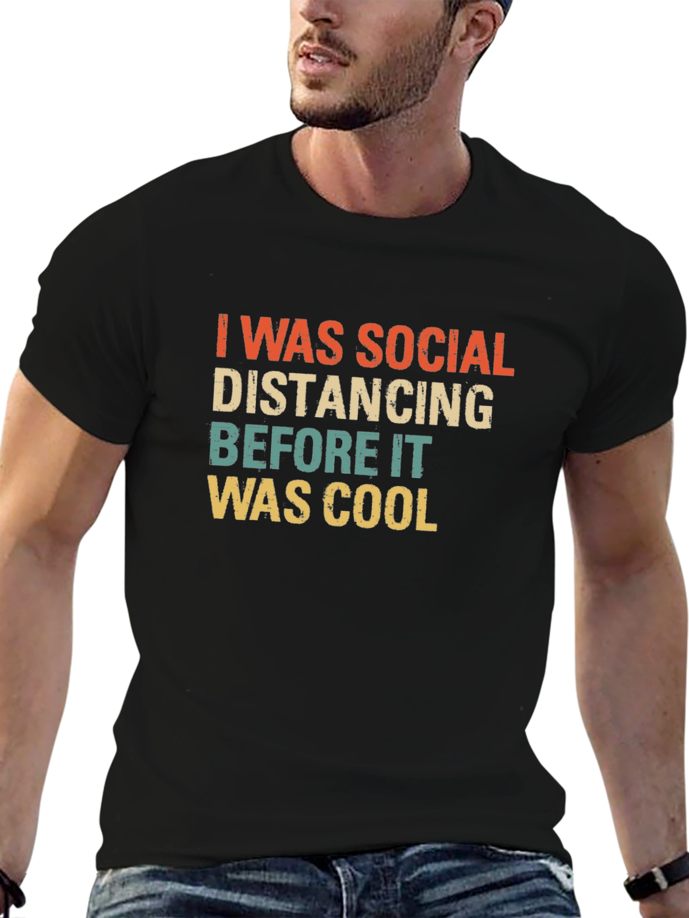 Retro Social Distancing T-Shirt