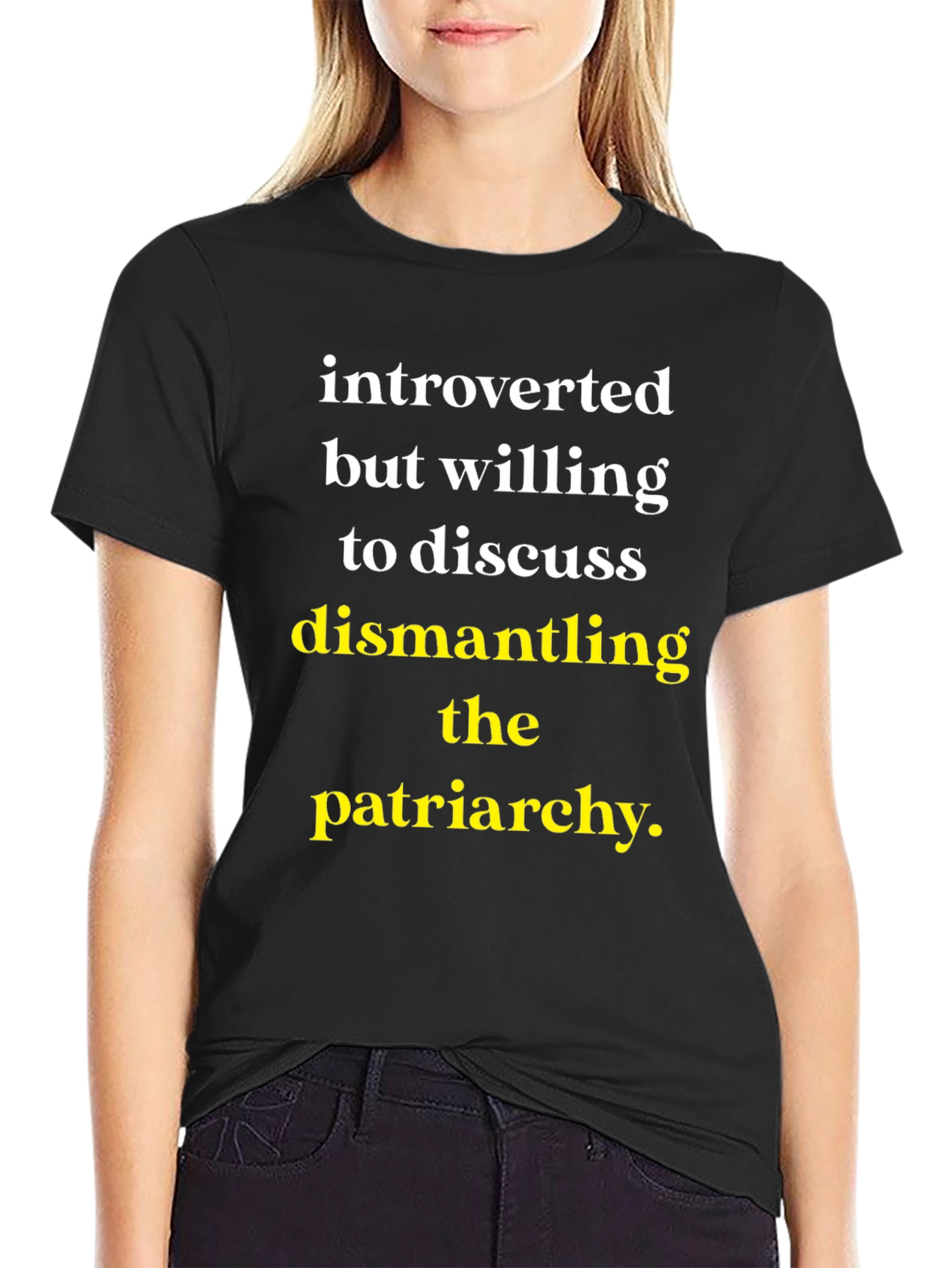 Introverted Patriarchy Dismantling T-Shirt