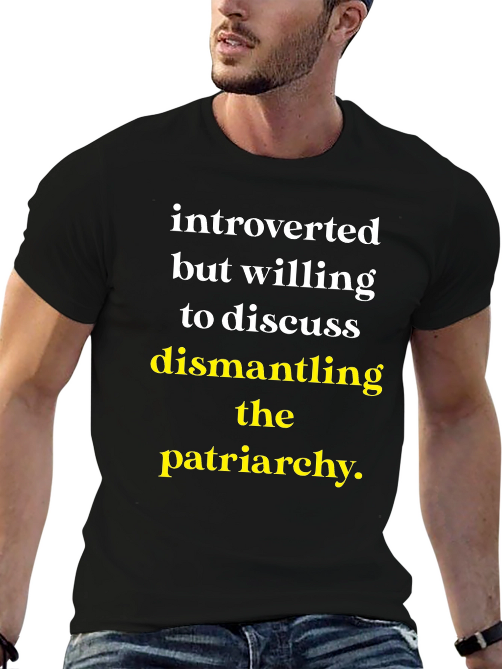 Introverted Patriarchy Dismantling T-Shirt