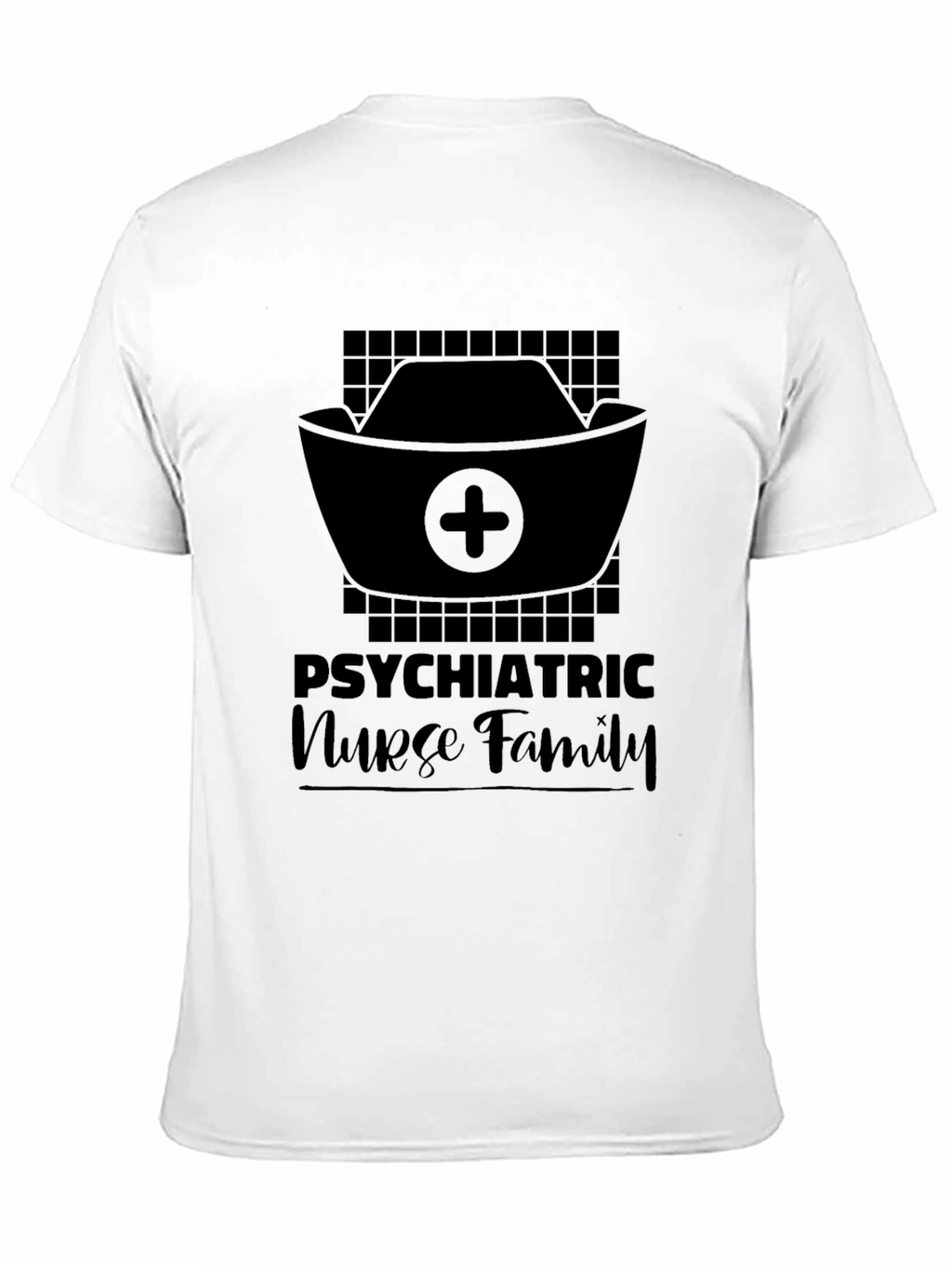Psychiatric Nurse Family Black T-Shirt