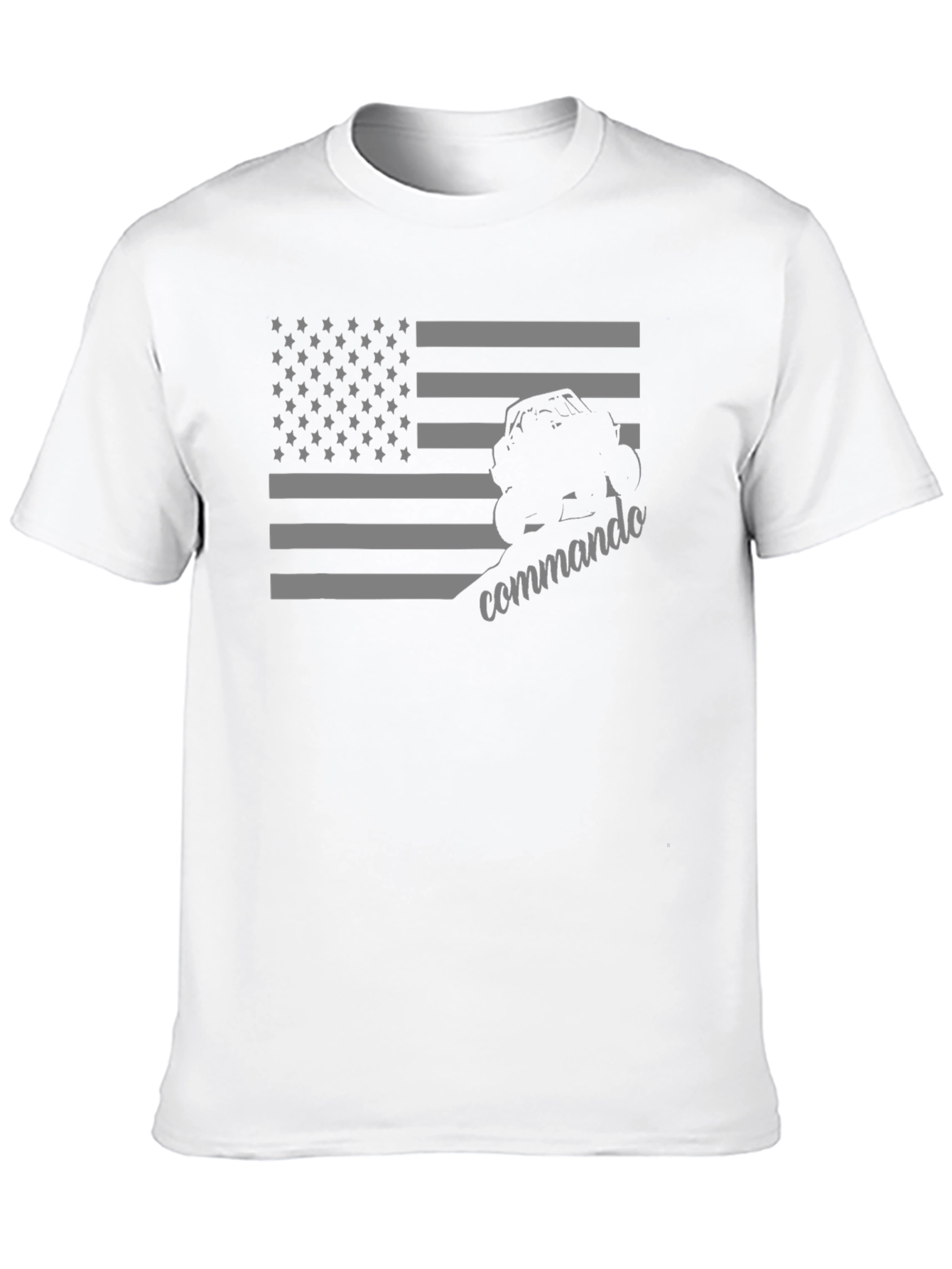 American Flag Commando T-Shirt