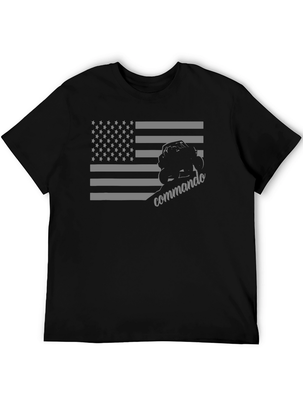 American Flag Commando T-Shirt