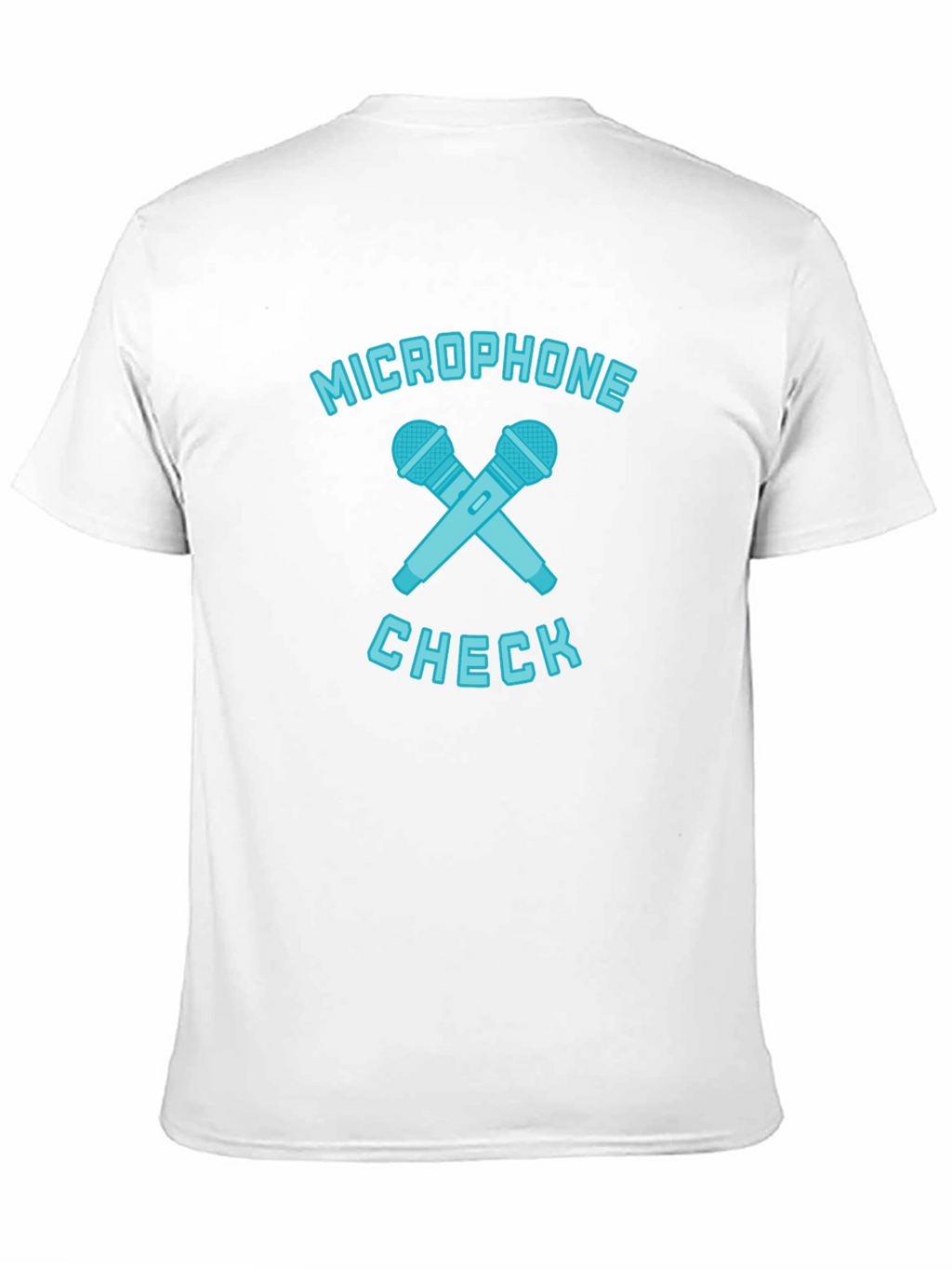 Microphone Check Graphic T-Shirt