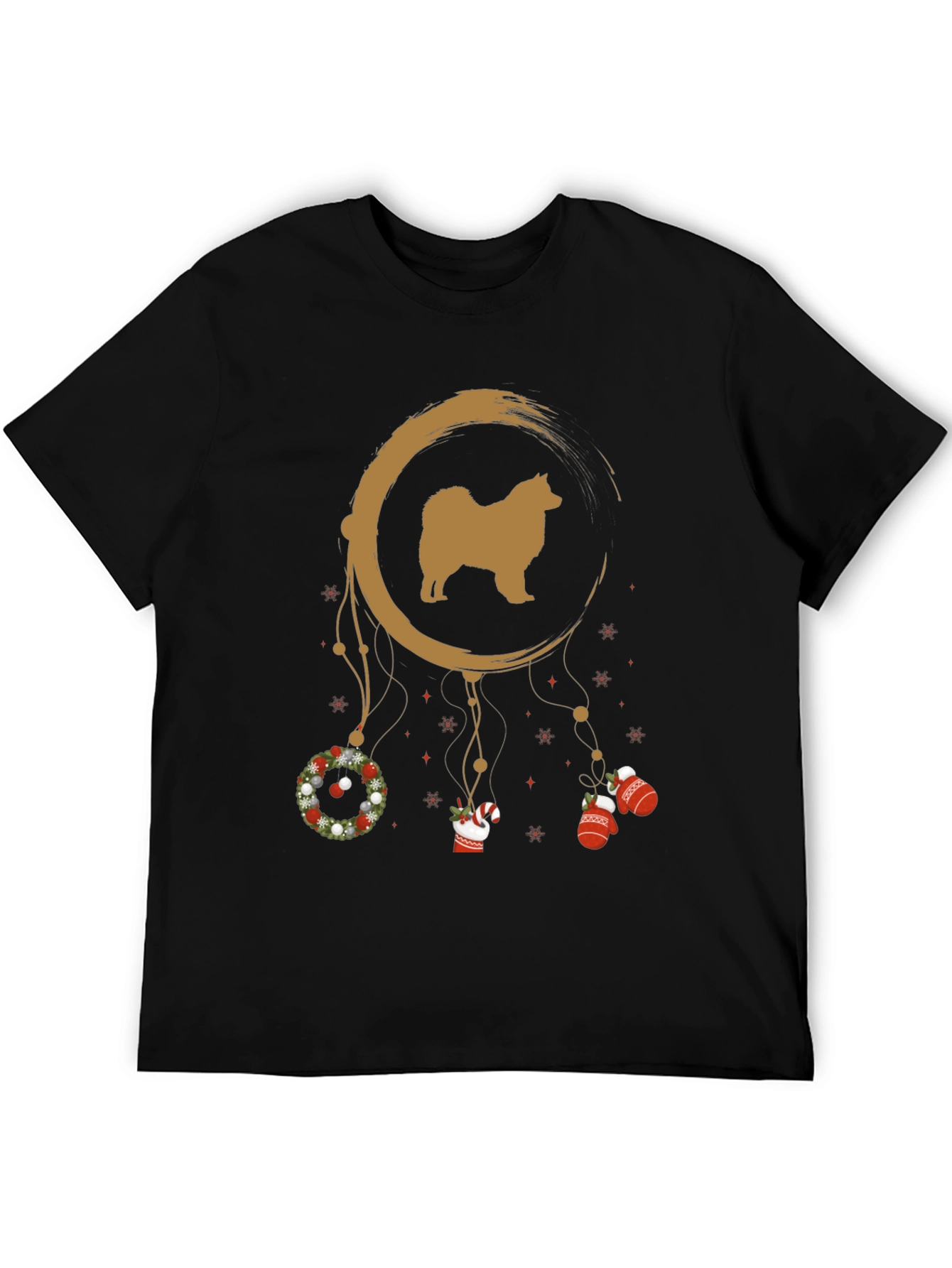 Dog Dreamcatcher Christmas T-Shirt