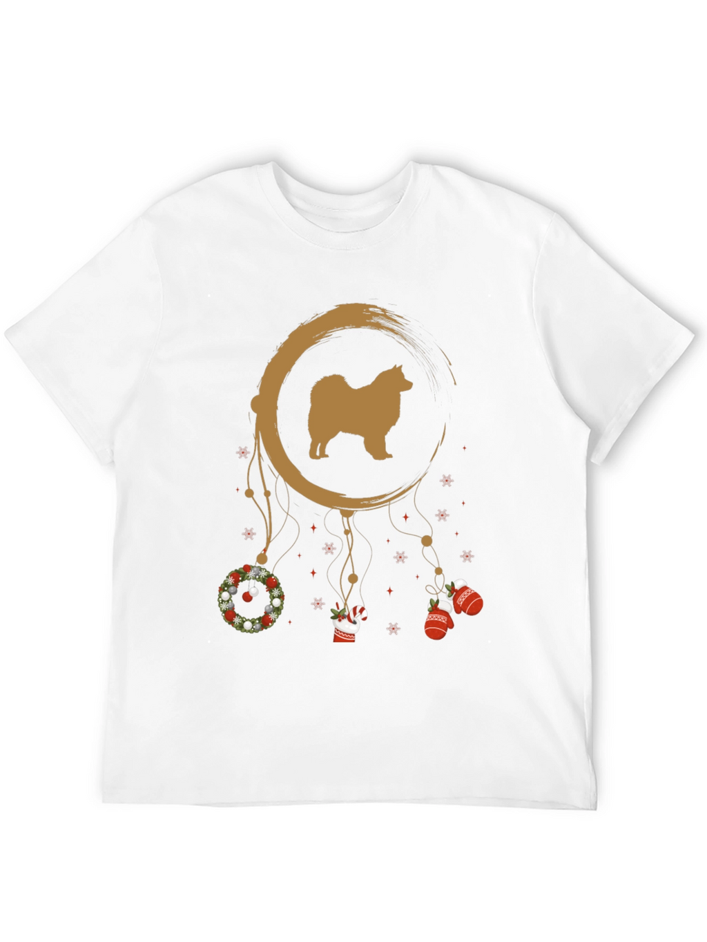 Dog Dreamcatcher Christmas T-Shirt