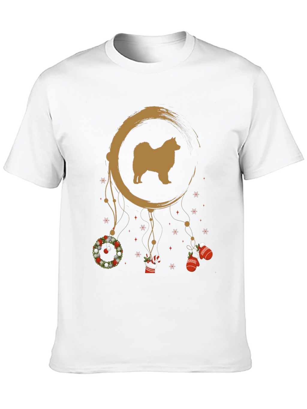 Dog Dreamcatcher Christmas T-Shirt
