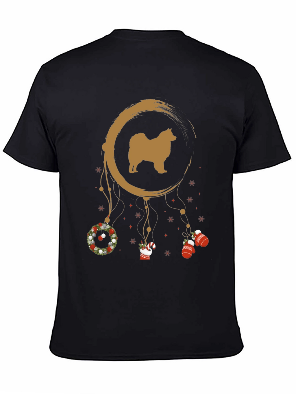 Dog Dreamcatcher Christmas T-Shirt