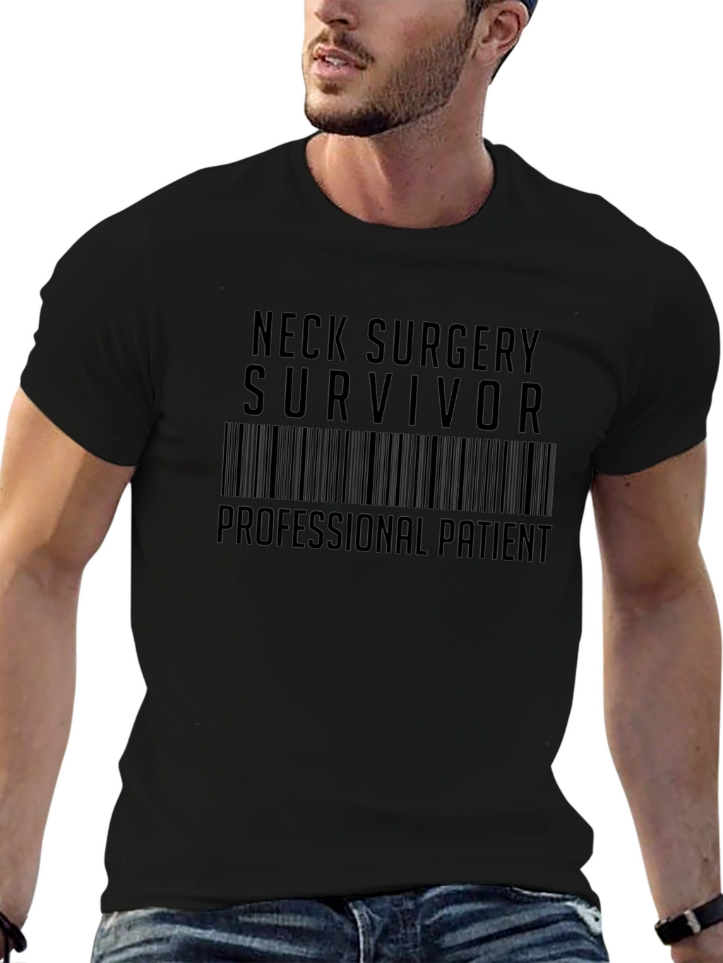 Neck Surgery Survivor T-Shirt - Professional Patient Tee