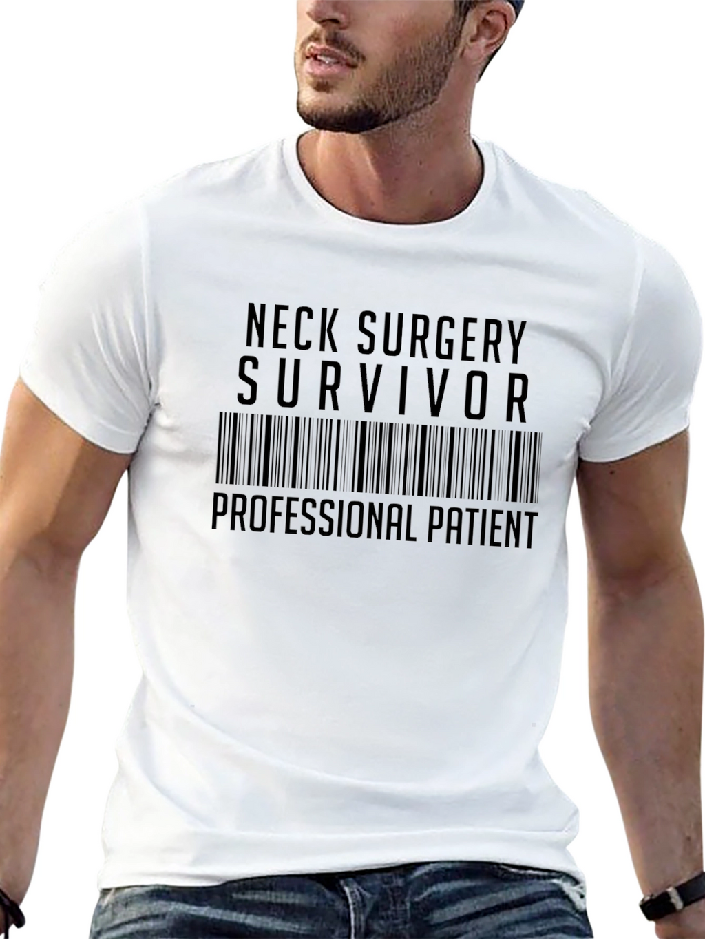 Neck Surgery Survivor T-Shirt - Professional Patient Tee