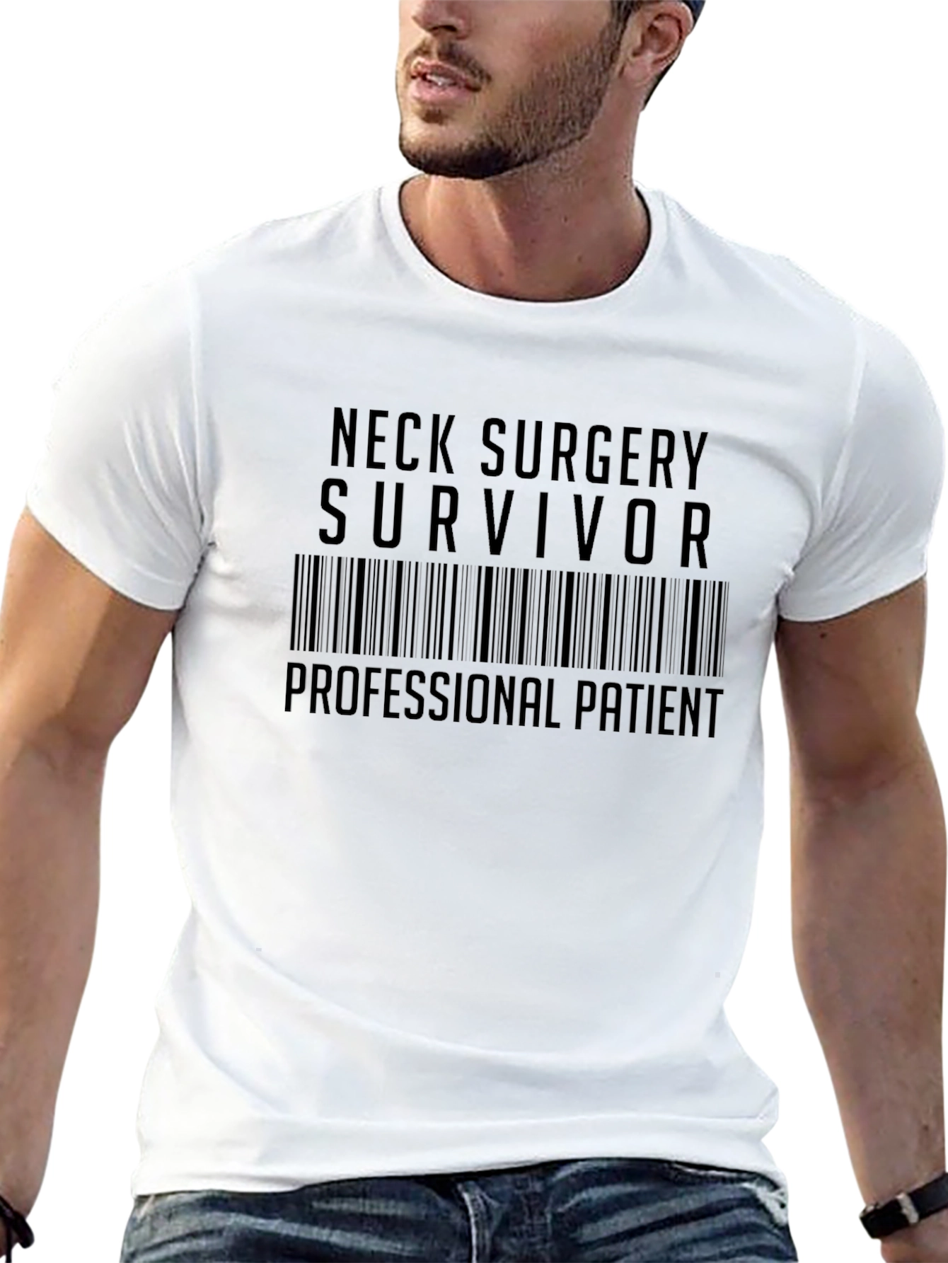 Neck Surgery Survivor T-Shirt - Professional Patient Tee