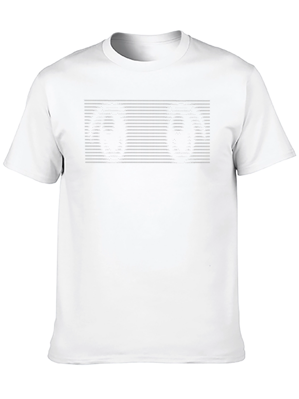 Retro ASCII Art T-Shirt - Unisex Black Tee