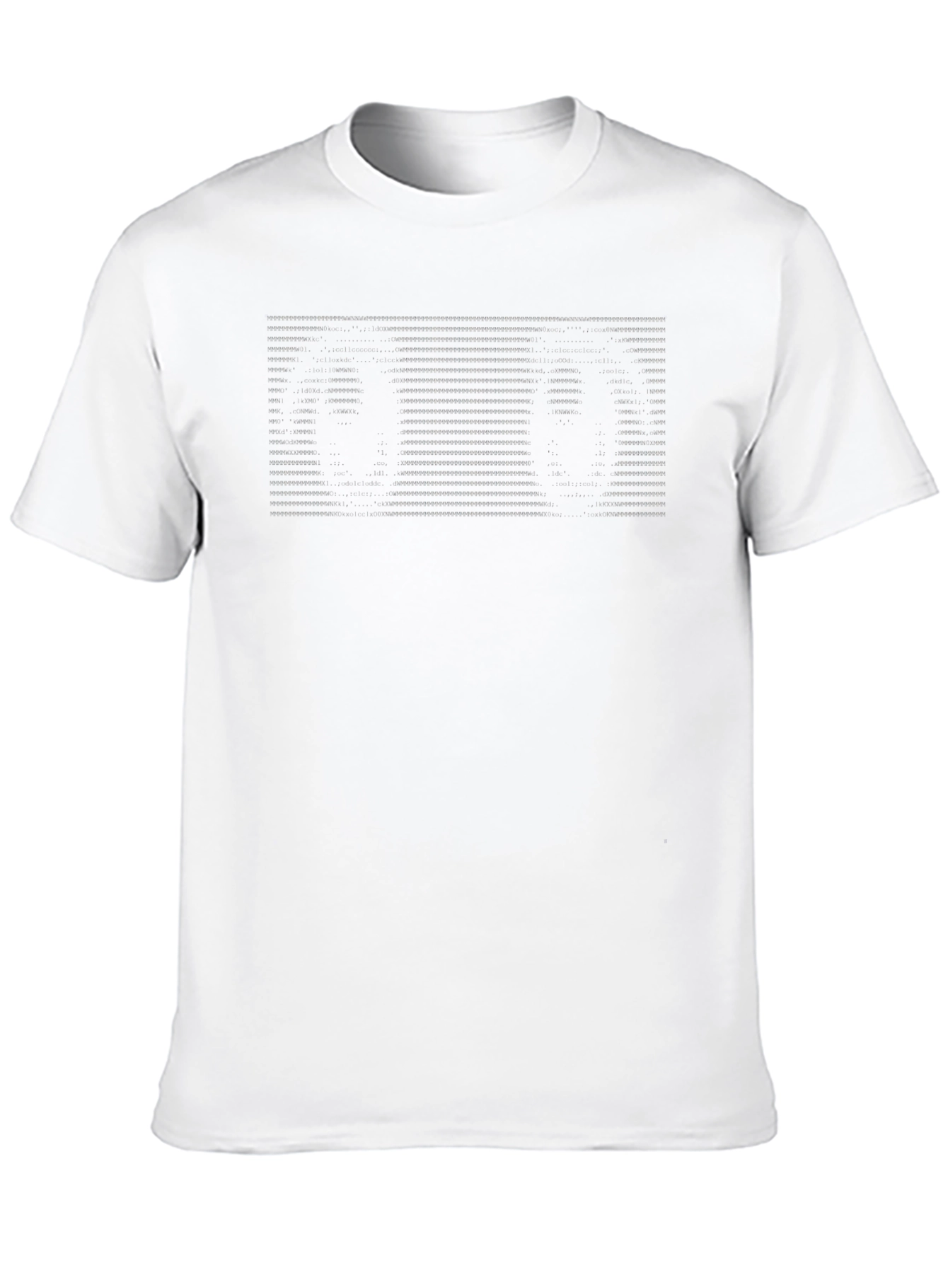 Retro ASCII Art T-Shirt - Unisex Black Tee