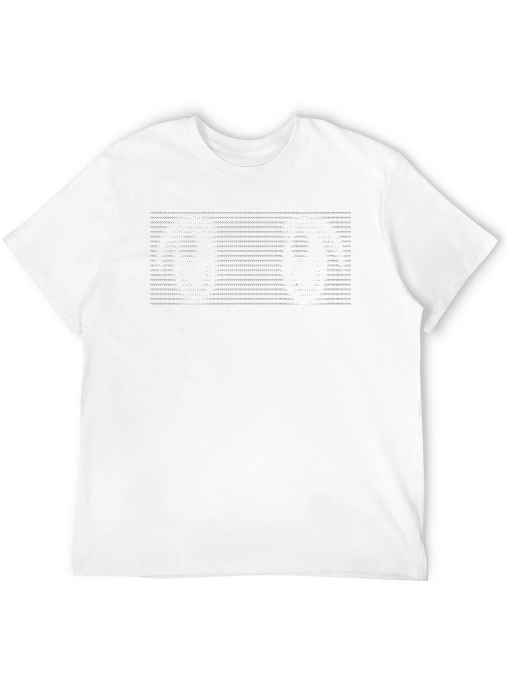 Retro ASCII Art T-Shirt - Unisex Black Tee