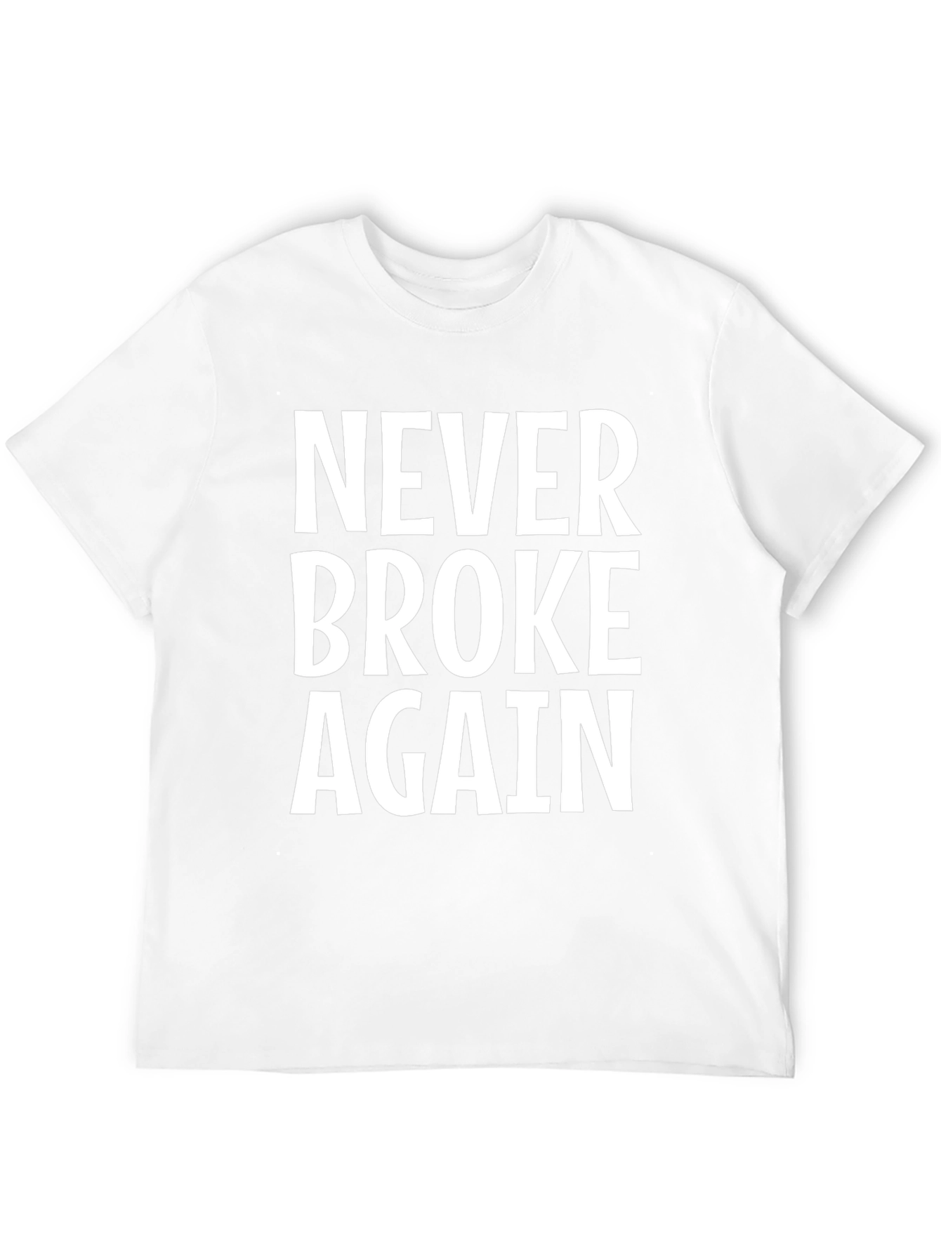 Never Broke Again Graphic Tee - Black