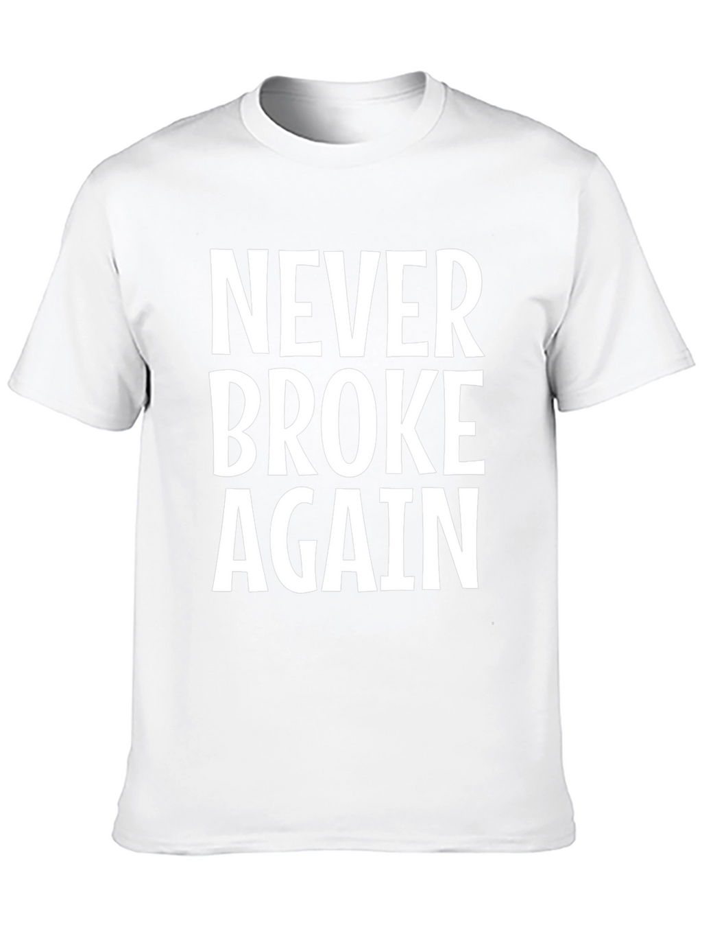 Never Broke Again Graphic Tee - Black