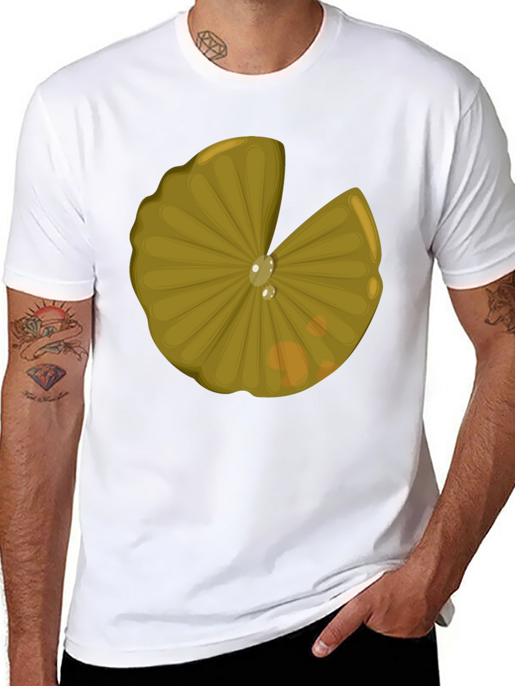 Lily Pad Graphic T-Shirt - Unique Design
