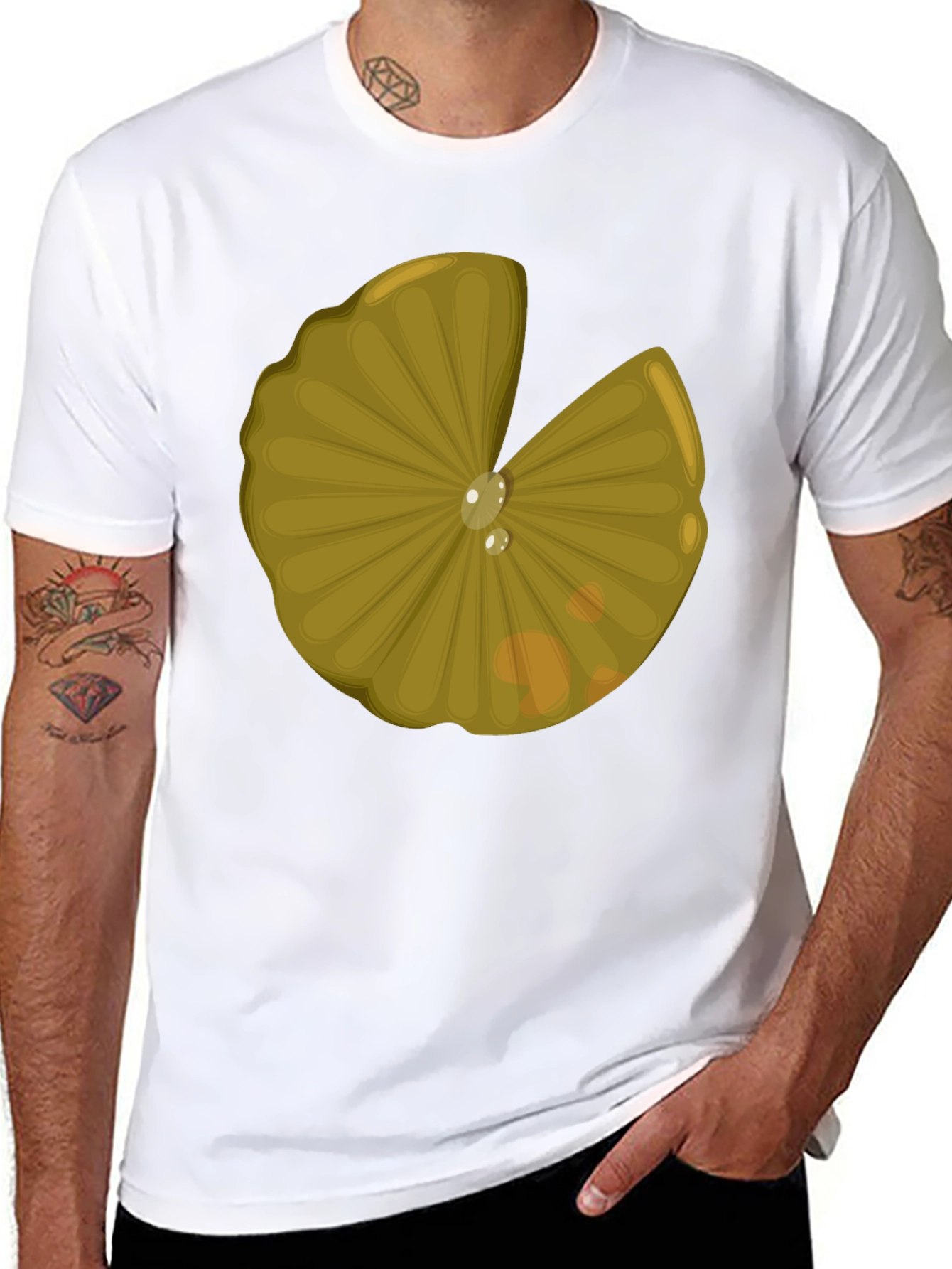 Lily Pad Graphic T-Shirt - Unique Design