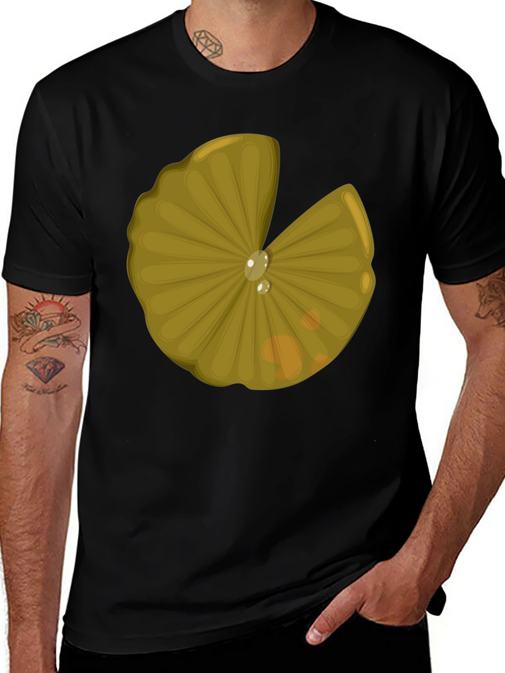 Lily Pad Graphic T-Shirt - Unique Design