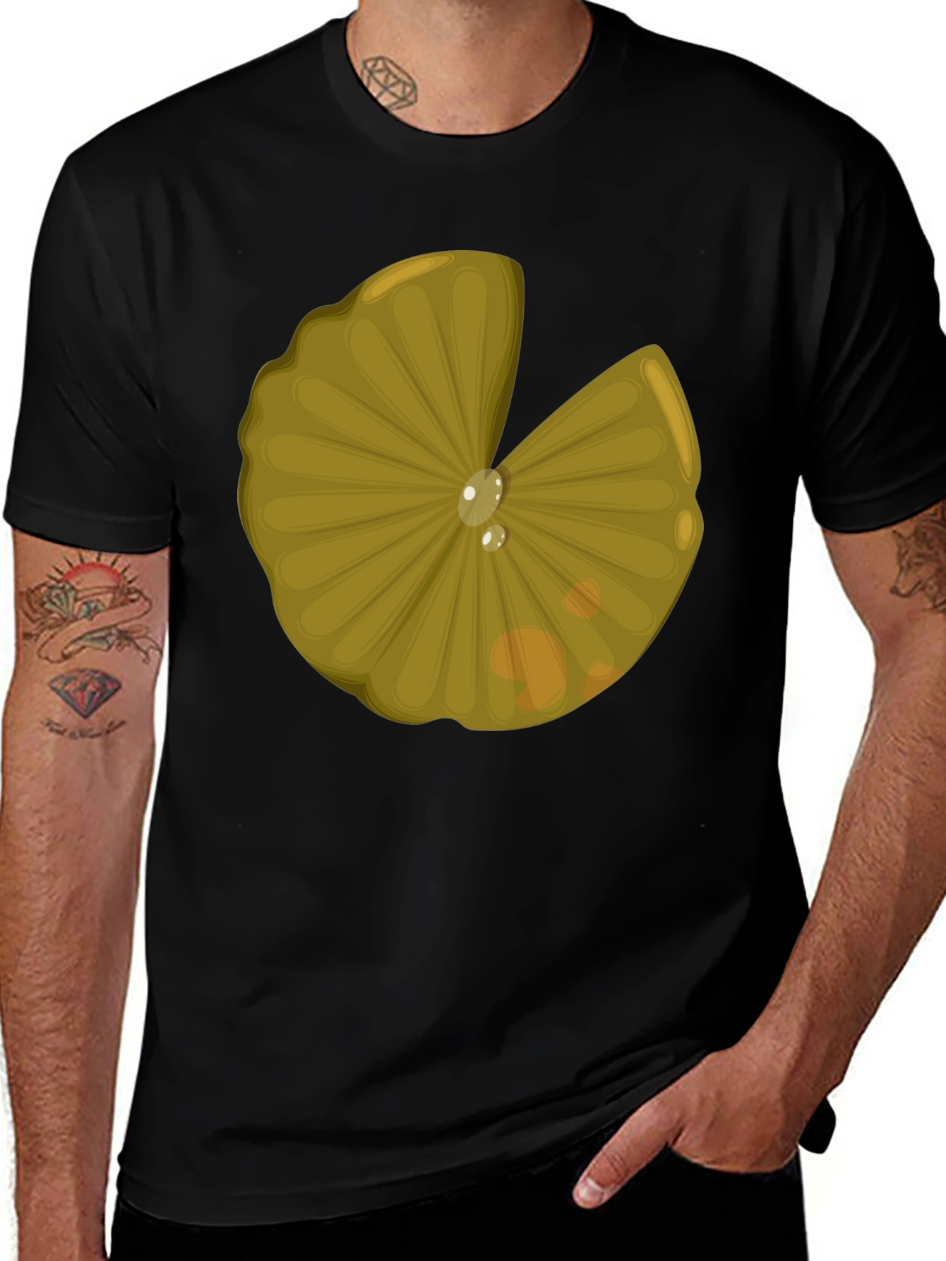 Lily Pad Graphic T-Shirt - Unique Design