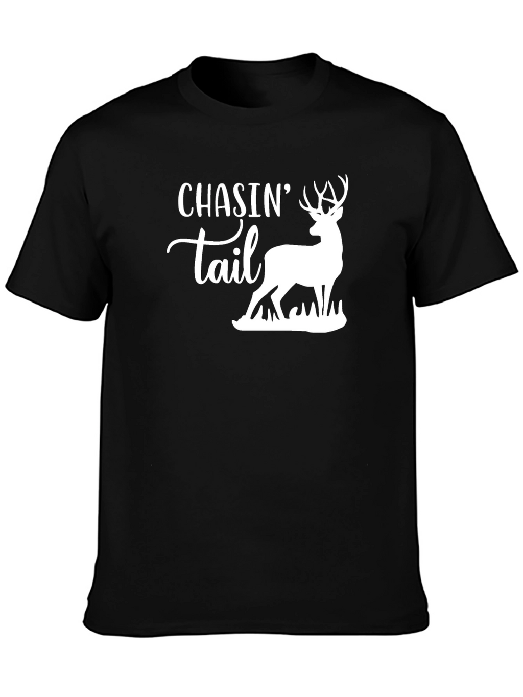 Chasin Tail Deer Graphic Tee - Black