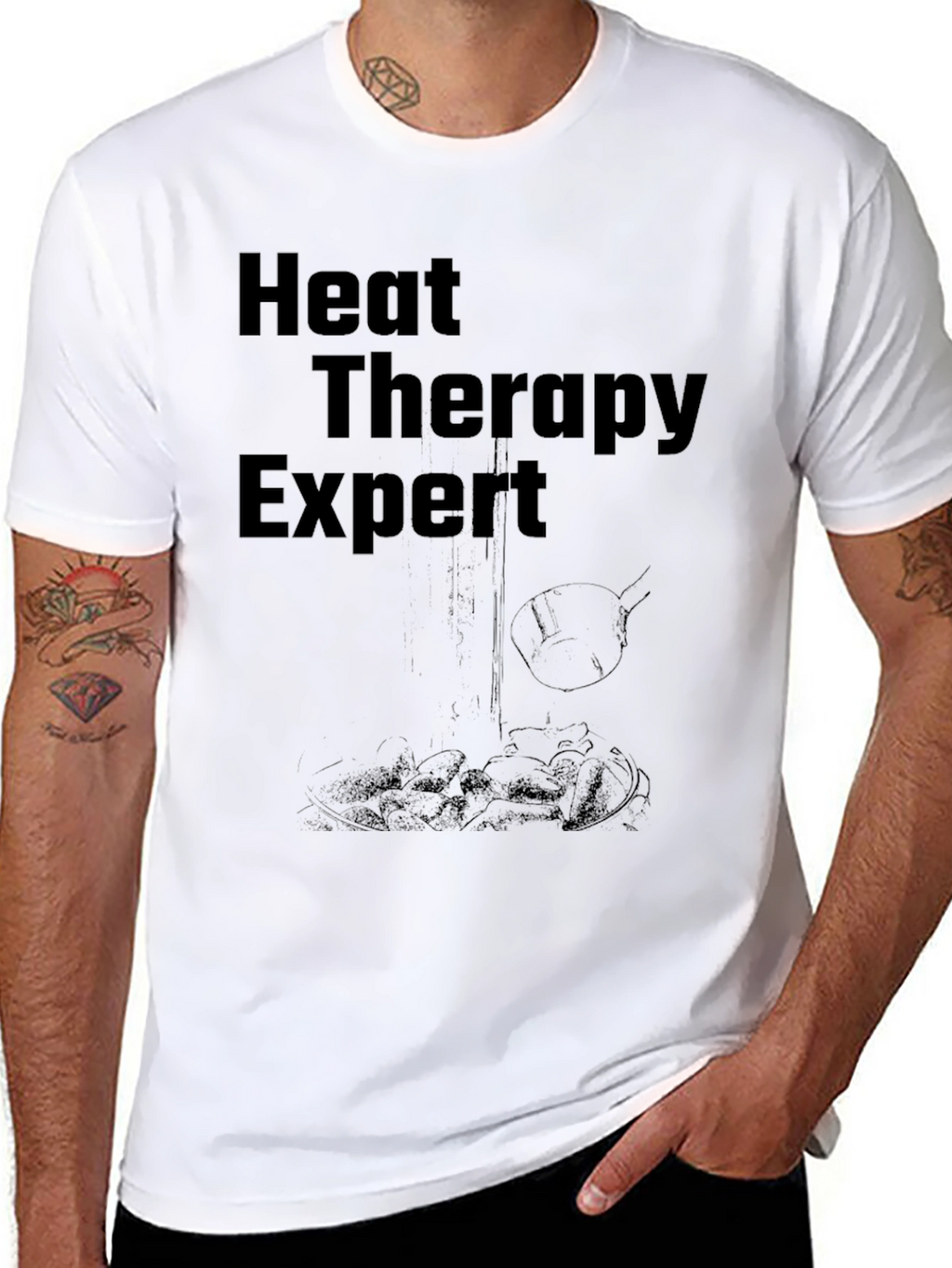 Heat Therapy Expert Graphic T-Shirt