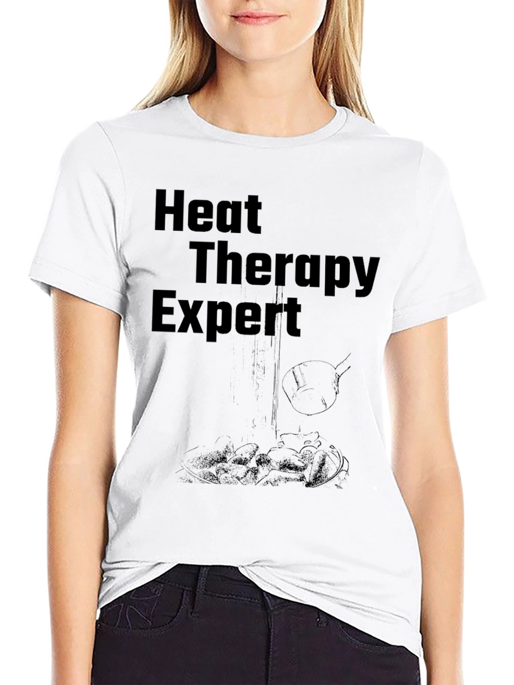 Heat Therapy Expert Graphic T-Shirt