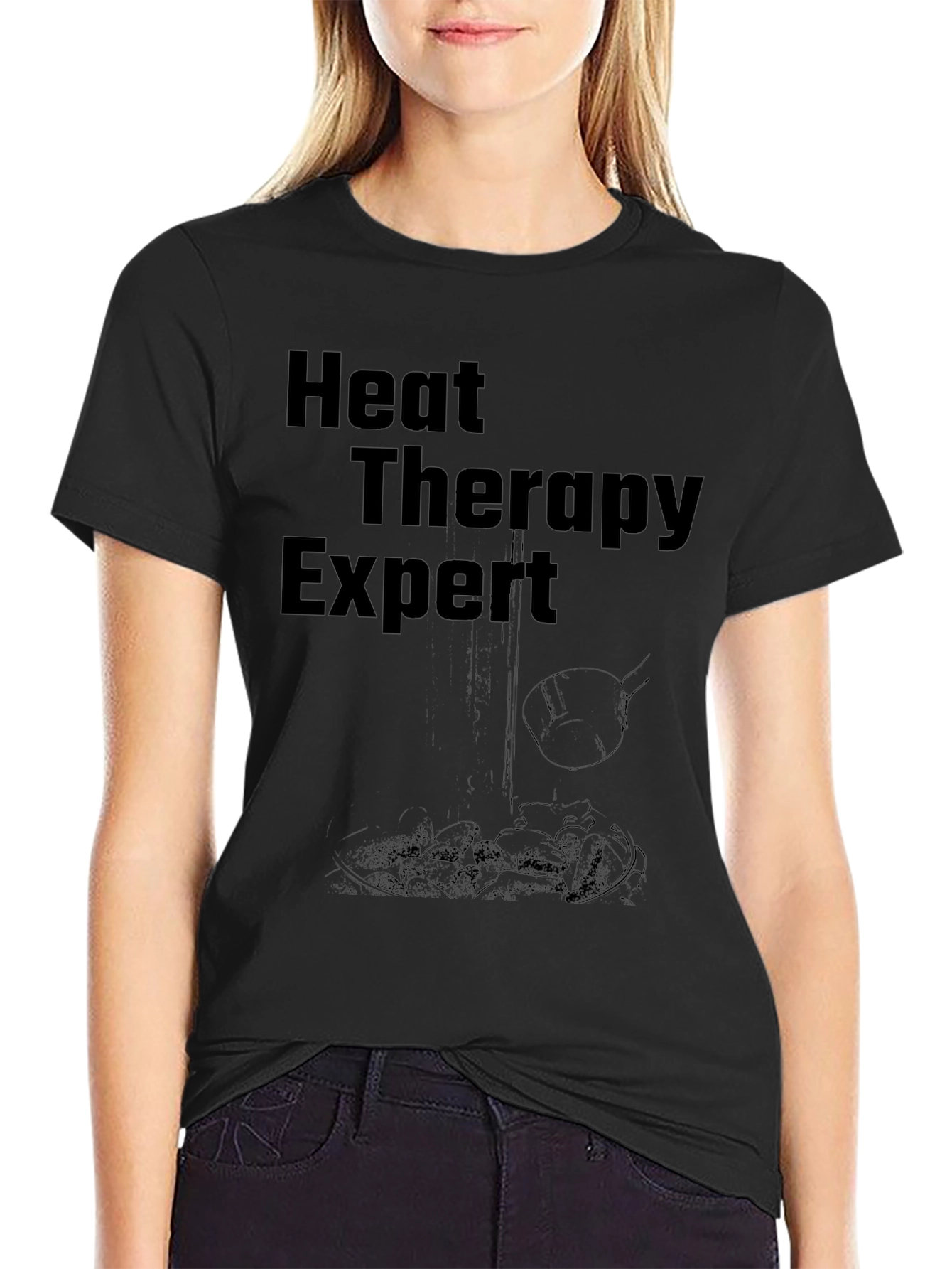 Heat Therapy Expert Graphic T-Shirt