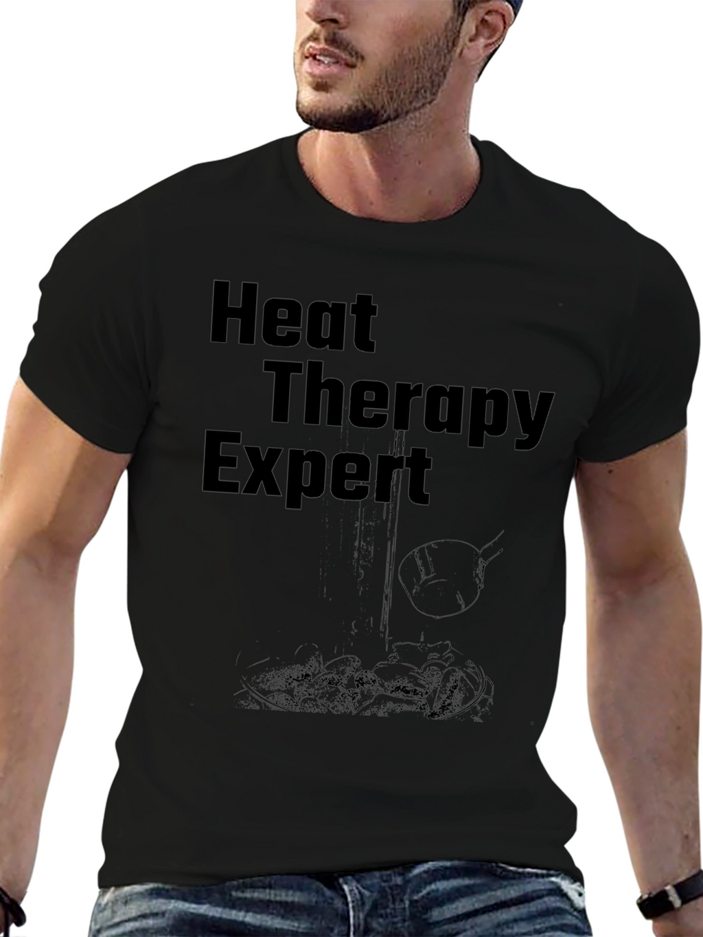 Heat Therapy Expert Graphic T-Shirt