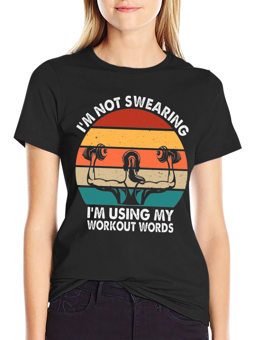 Workout Words T-Shirt - Gym Motivation Apparel