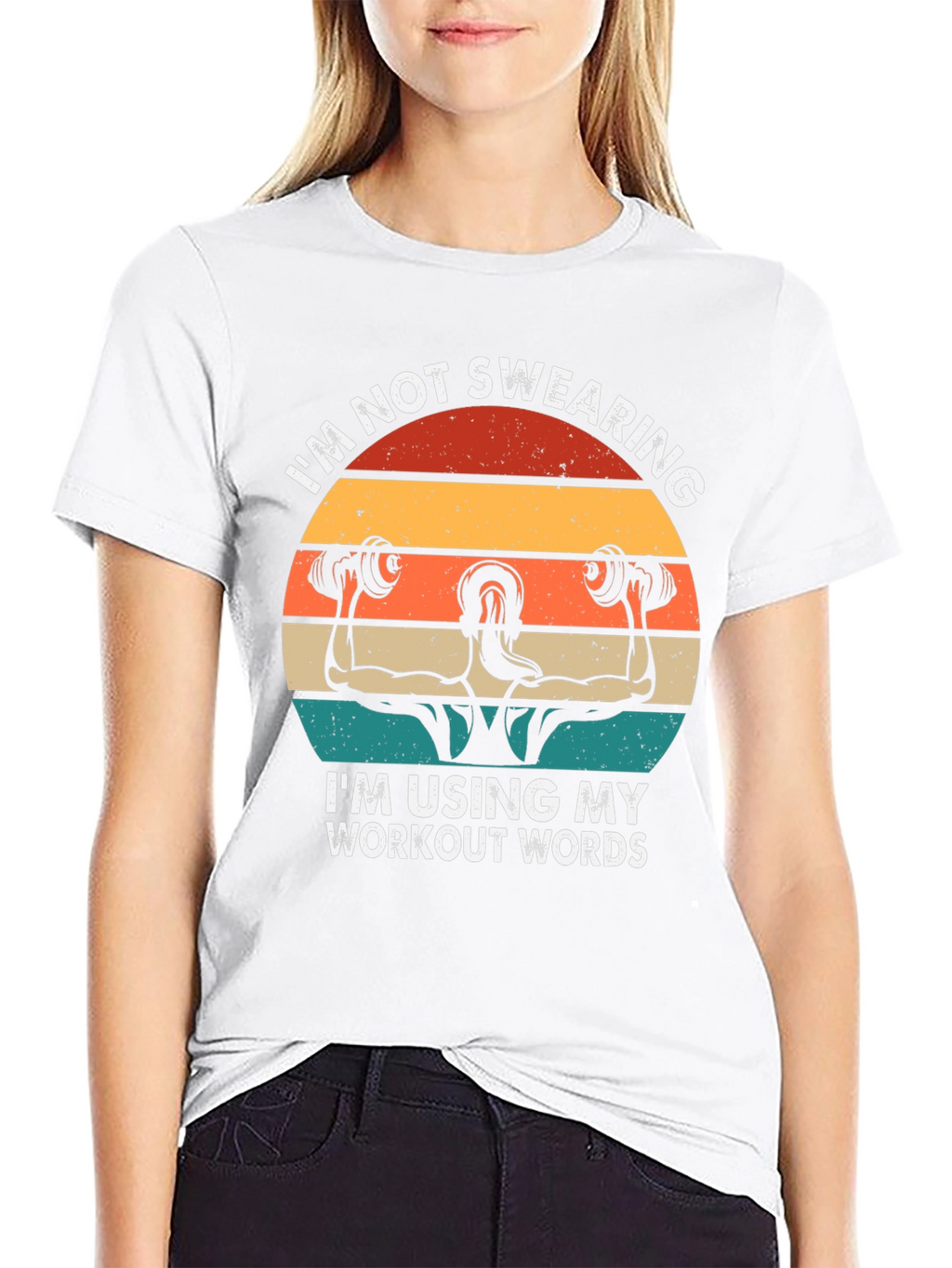 Workout Words T-Shirt - Gym Motivation Apparel