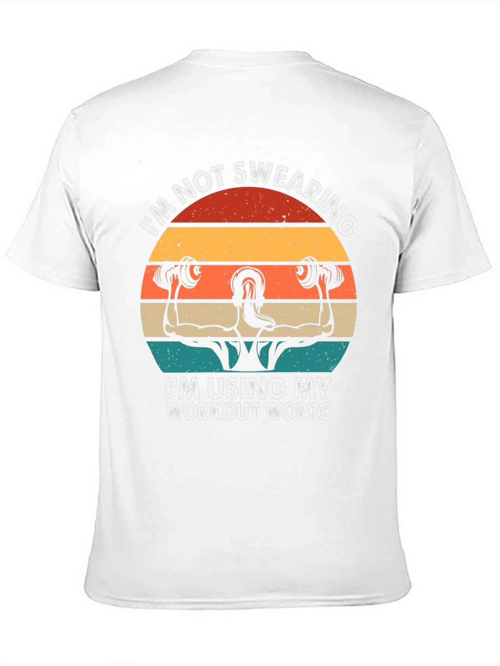 Workout Words T-Shirt - Gym Motivation Apparel