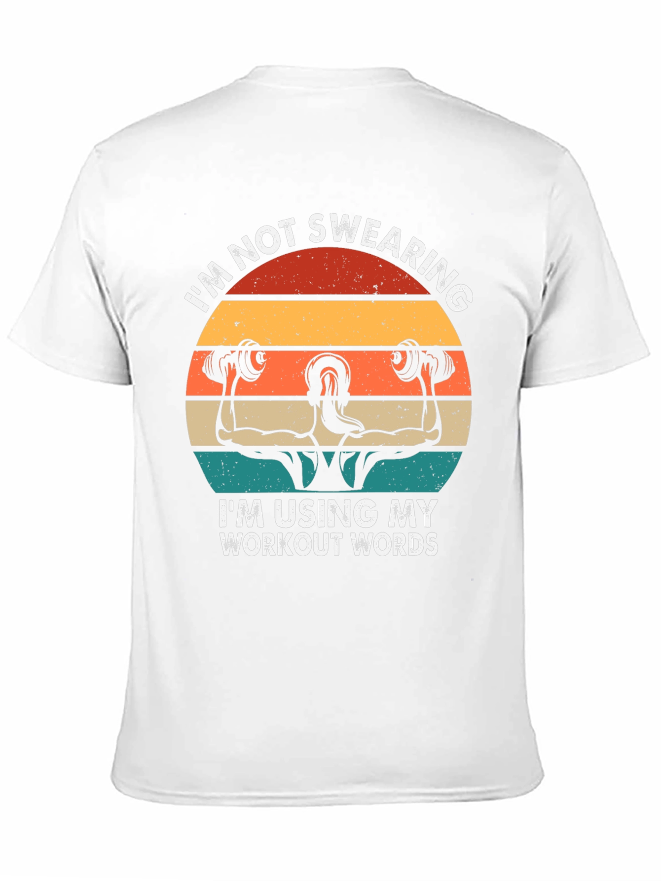 Workout Words T-Shirt - Gym Motivation Apparel
