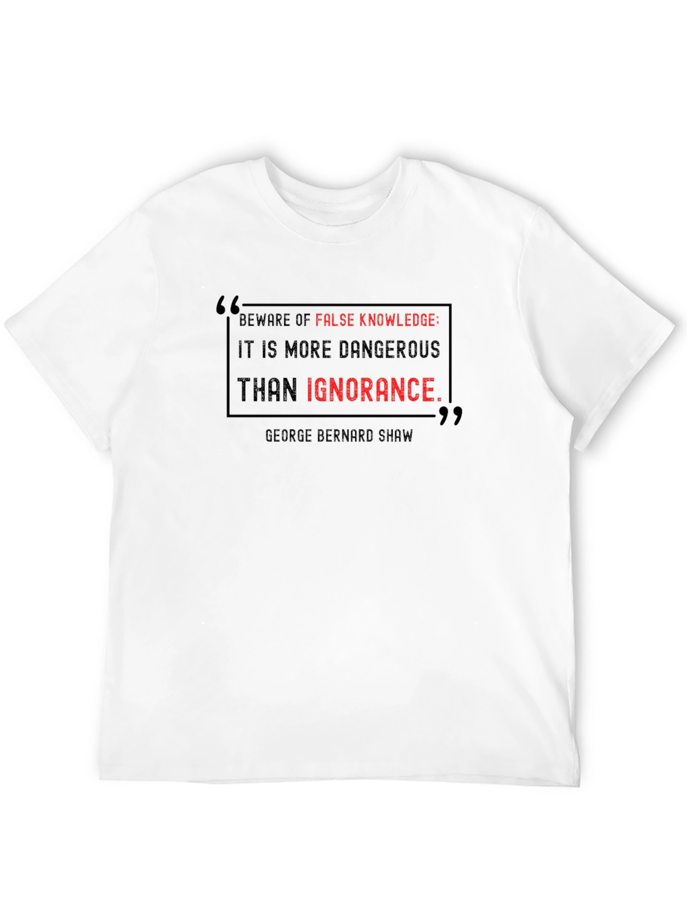 Beware of False Knowledge T-Shirt