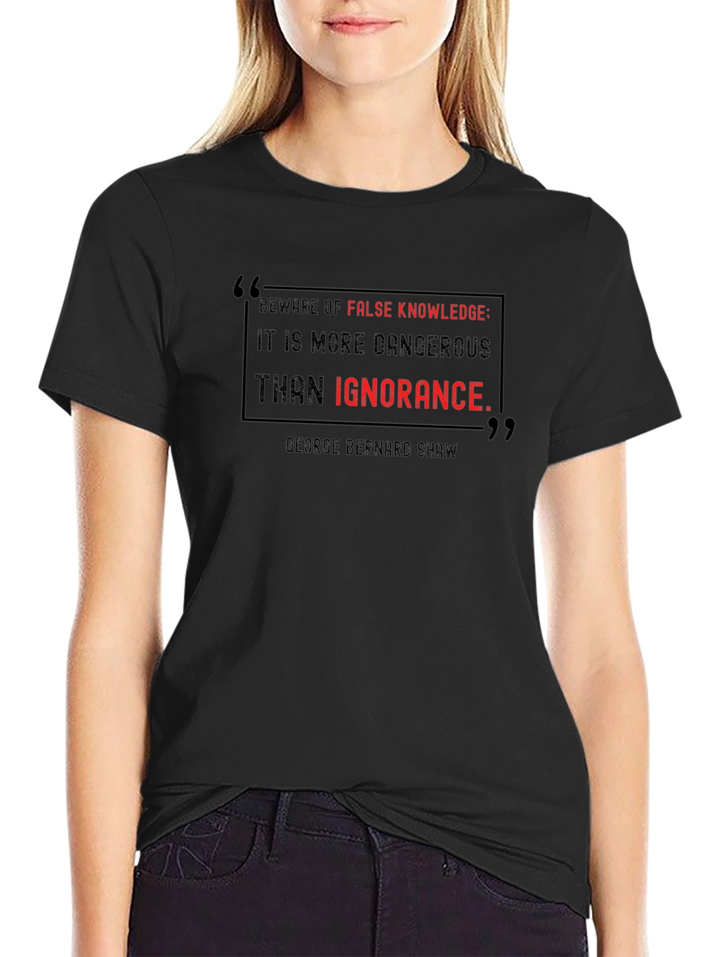Beware of False Knowledge T-Shirt