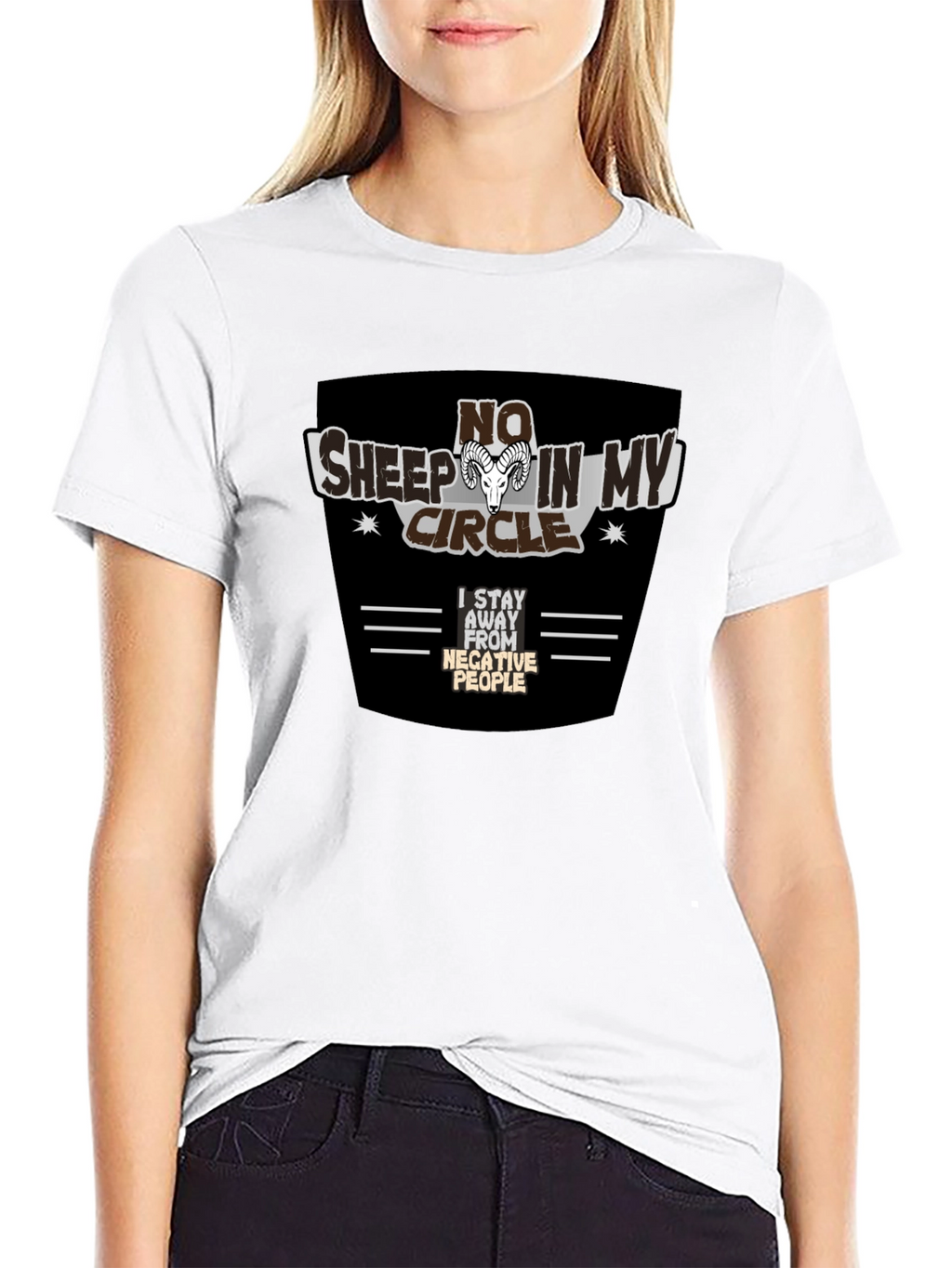 No Sheep In My Circle Graphic Tee