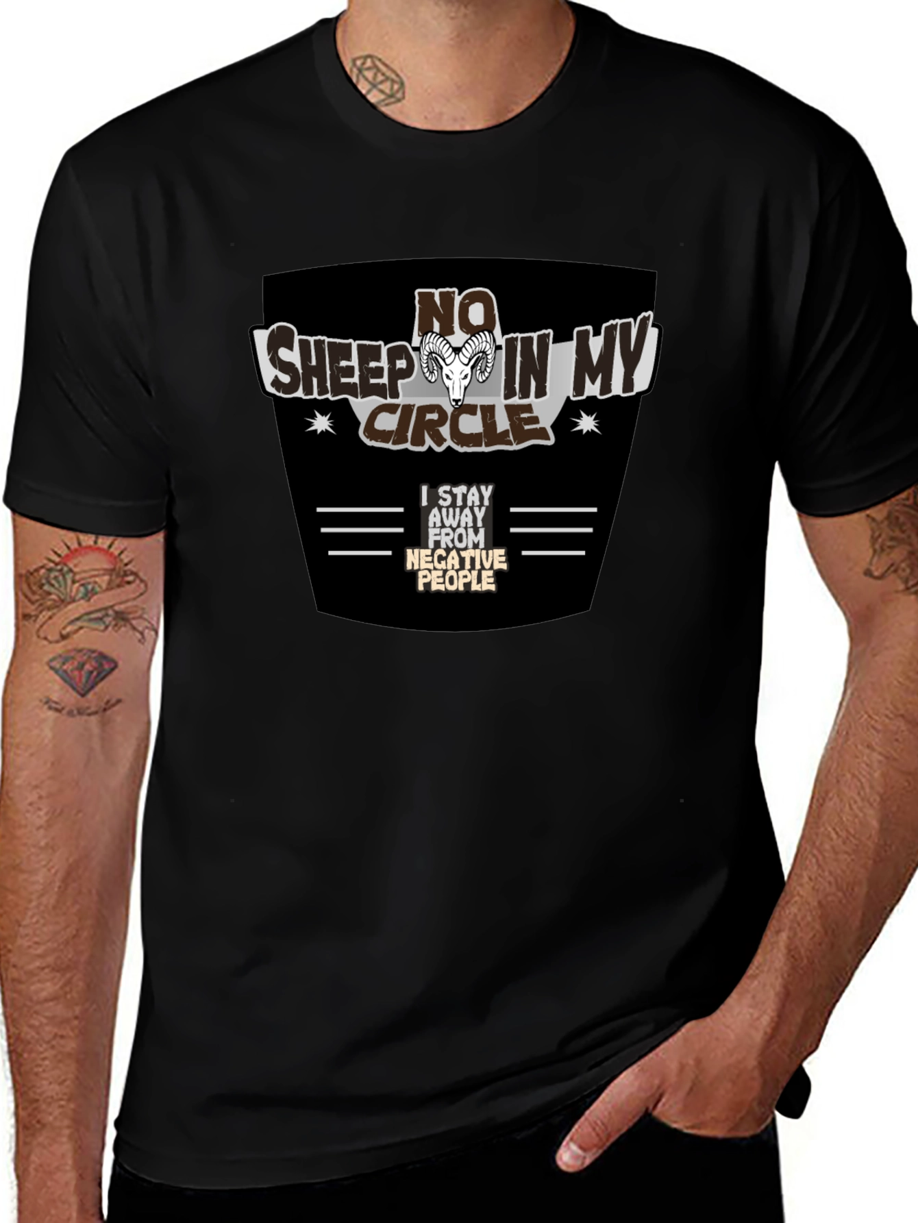 No Sheep In My Circle Graphic Tee
