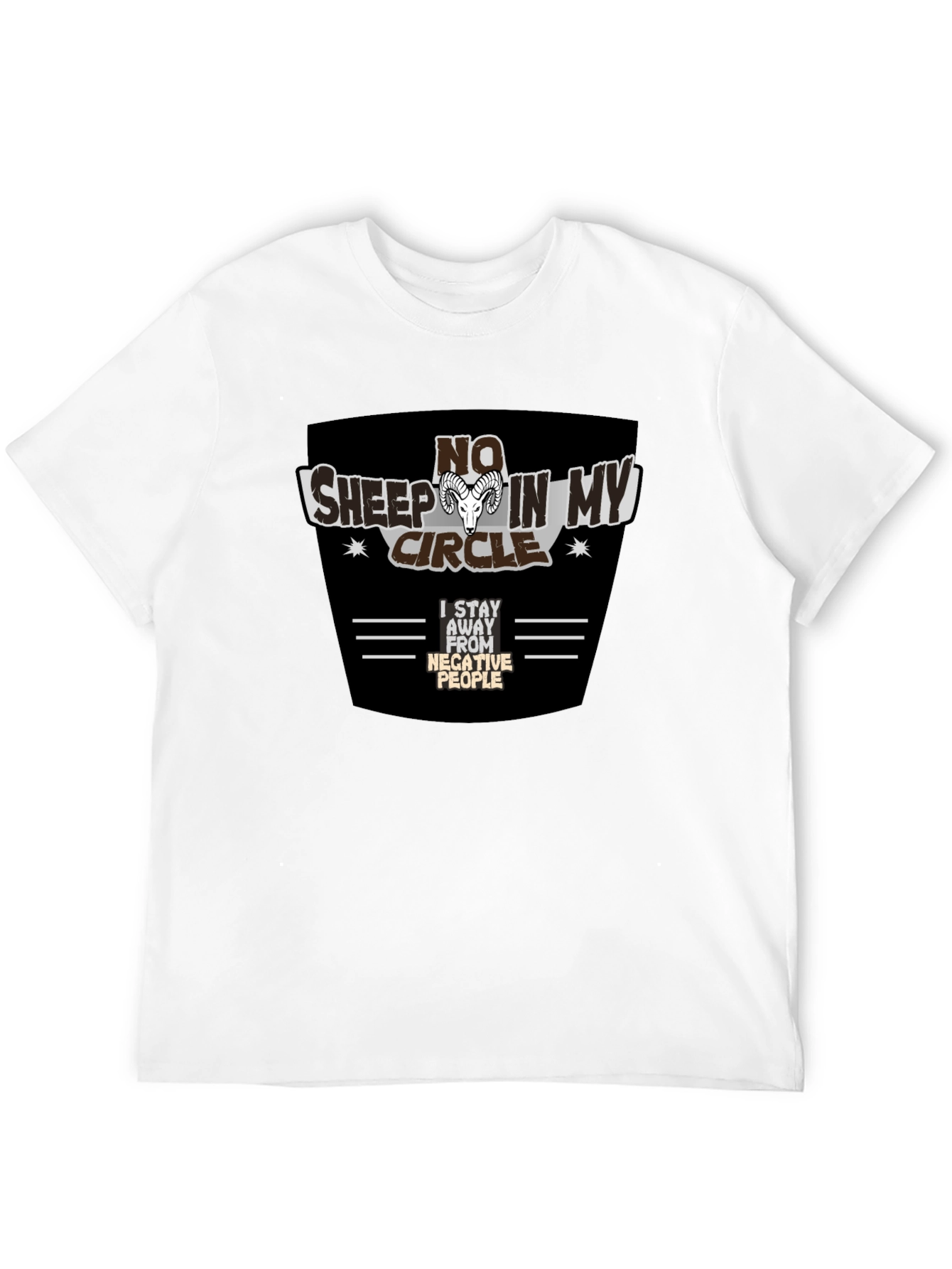 No Sheep In My Circle Graphic Tee